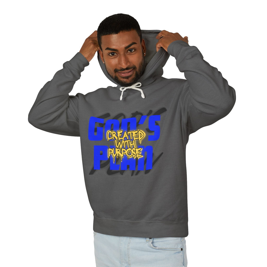 "Created With Purpose" Lightweight Hooded Sweatshirt