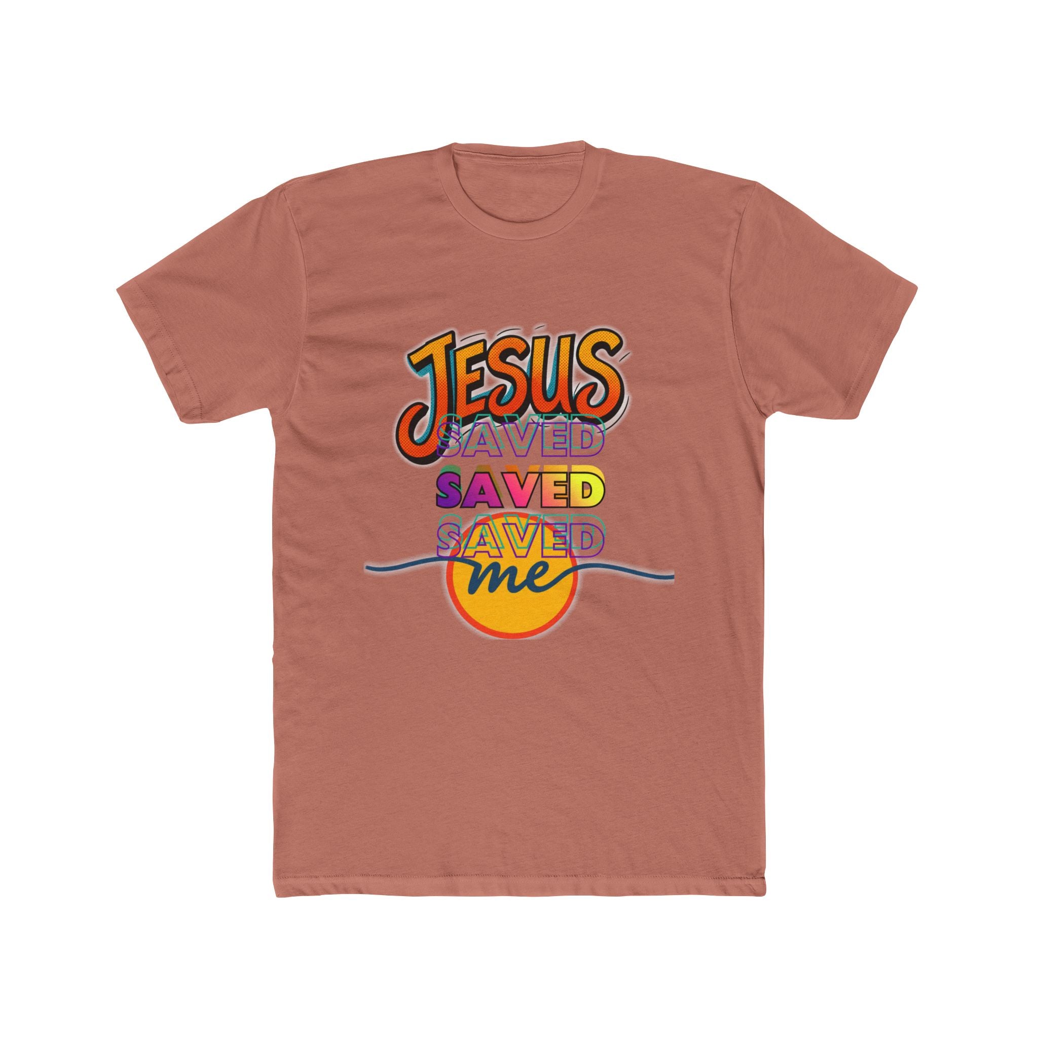 "Jesus Saved Me"  — Retro Tee