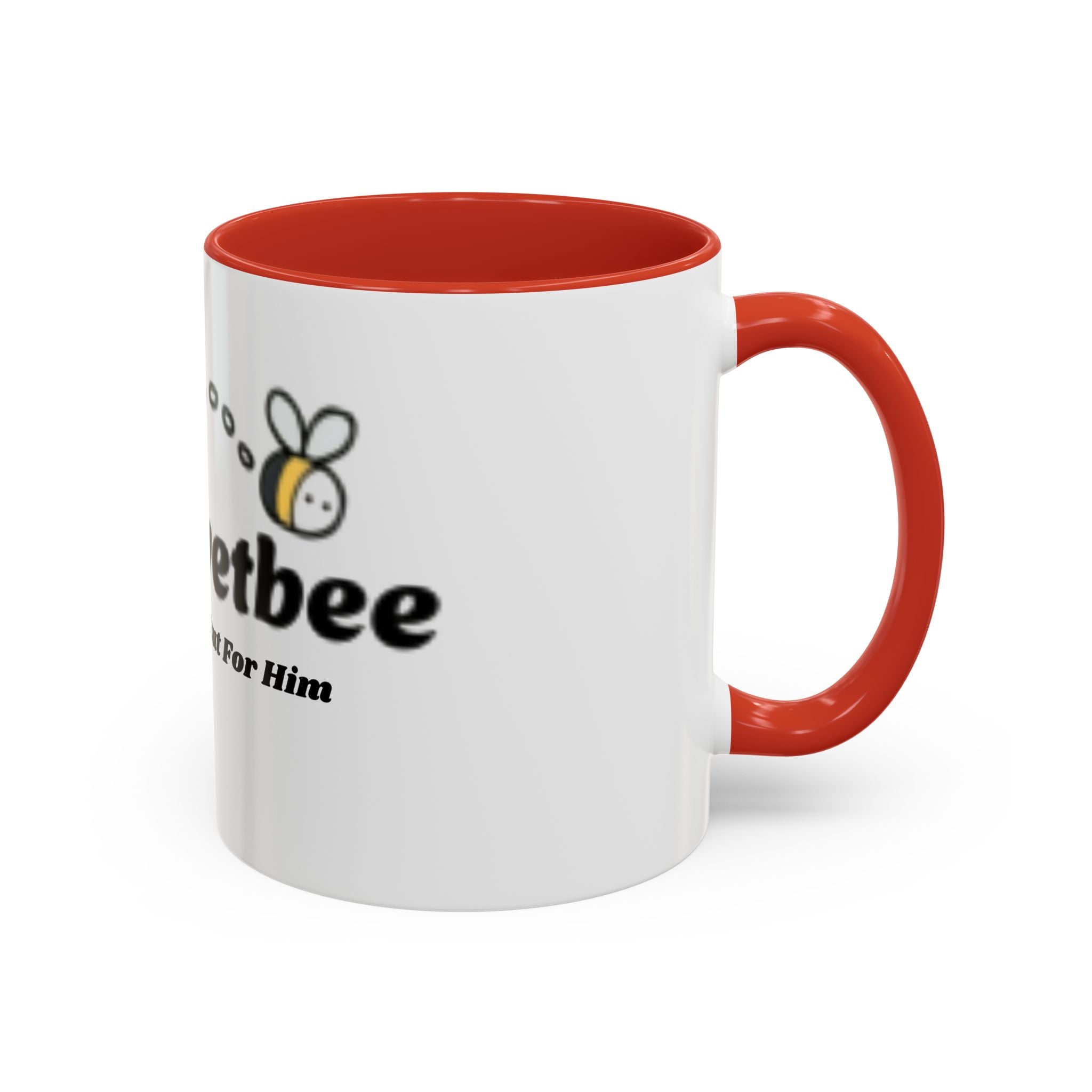 theOlivetbee Coffee Mug — "Not For Me, But For Him" Accent Ceramic Mug (11/15oz)
