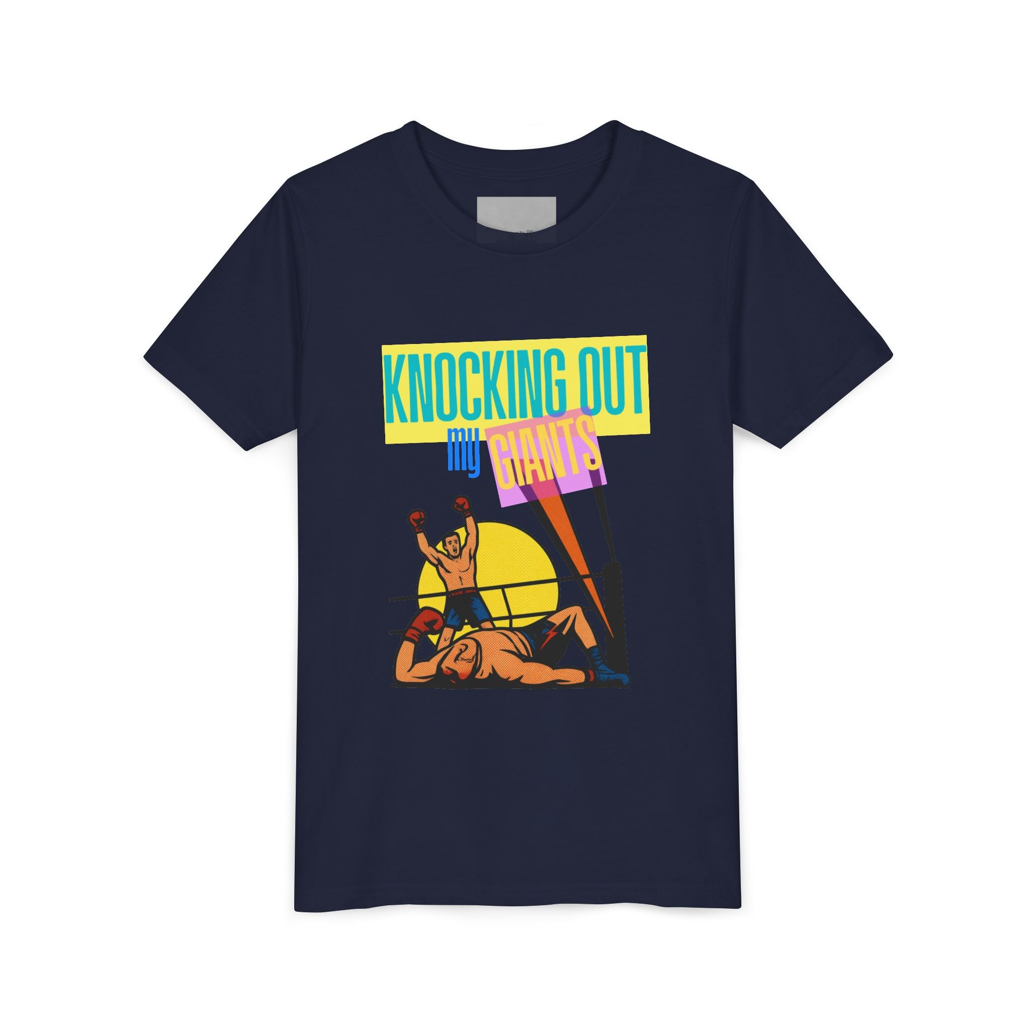 "Knocking Out My Giants" - David and Goliath Graphic Tee