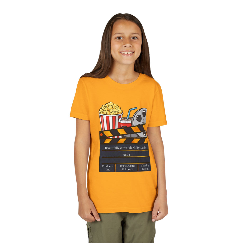 'Beautifully & Wonderfully Made'  — Kids Movie Night Tee