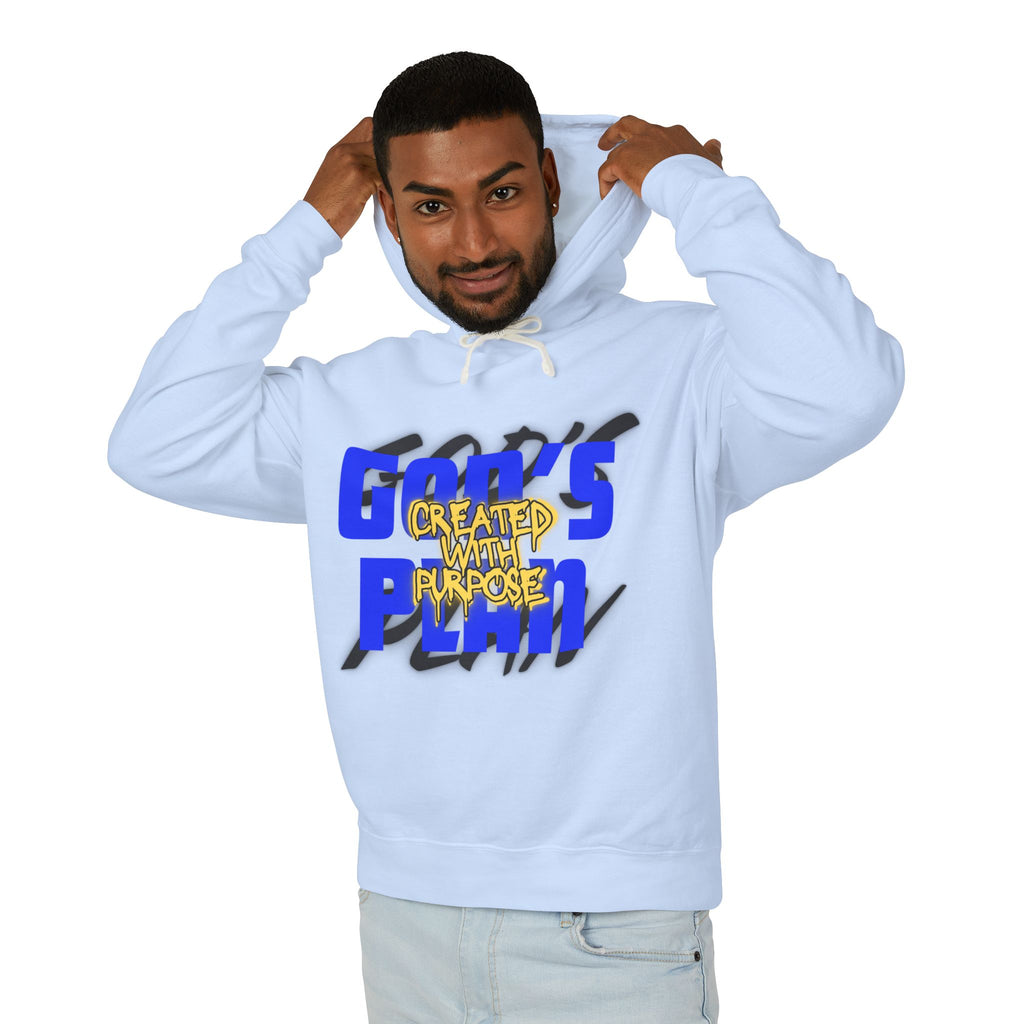 "Created With Purpose" Lightweight Hooded Sweatshirt