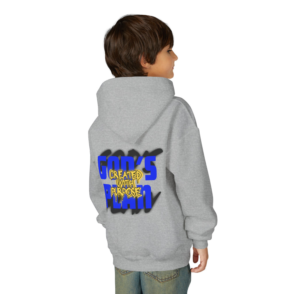 "Created With Purpose" Kids - Graphic Hoodie