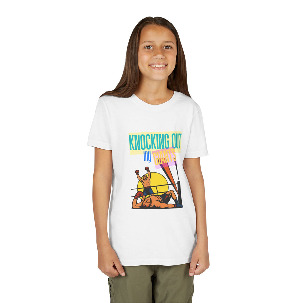 "Knocking Out My Giants" - David and Goliath Graphic Tee