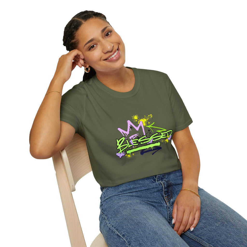 'Blessed' Graffiti — T-Shirt