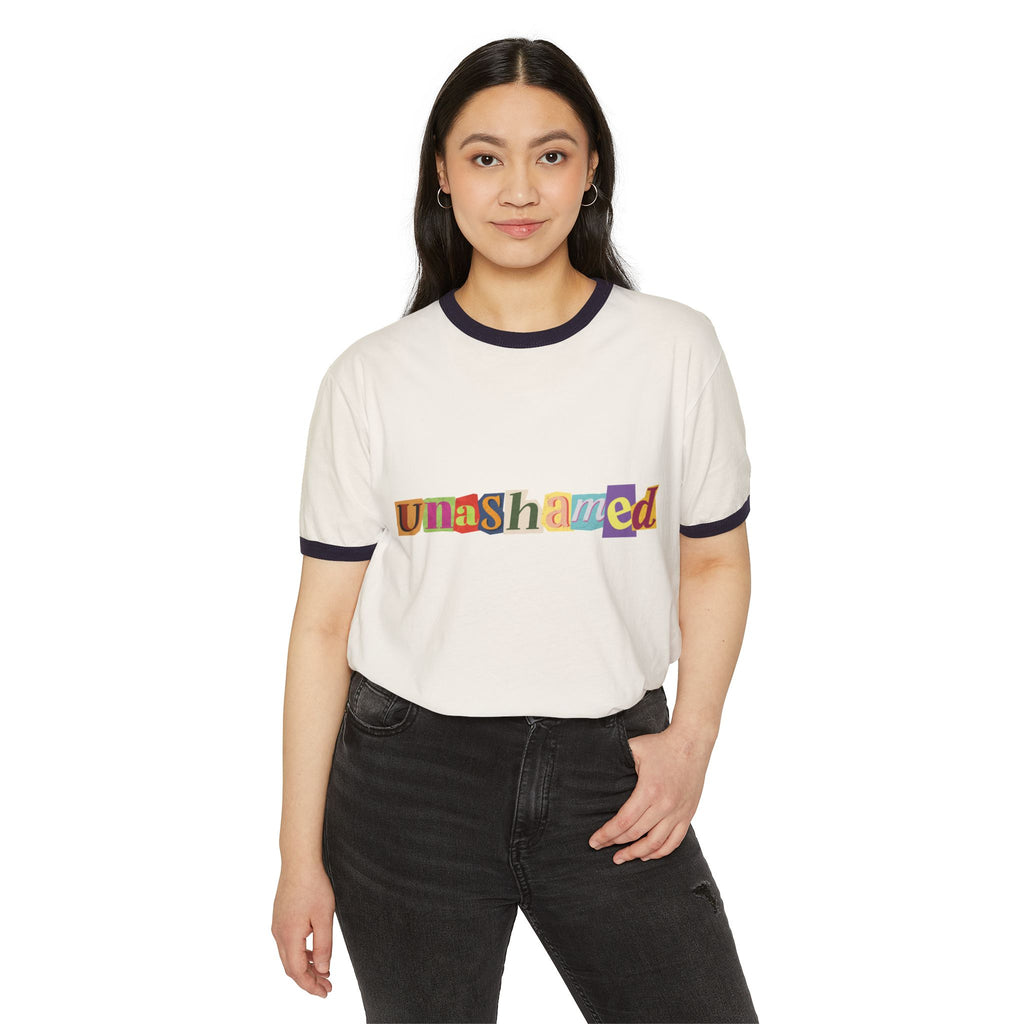 Unashamed Jesus Freak Vintage Ringer Tee