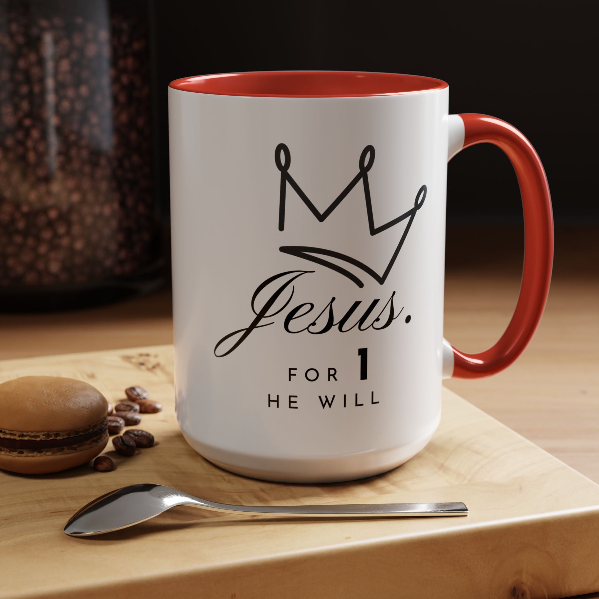 "He Leaves The 99 for 1" Jesus Christian mug