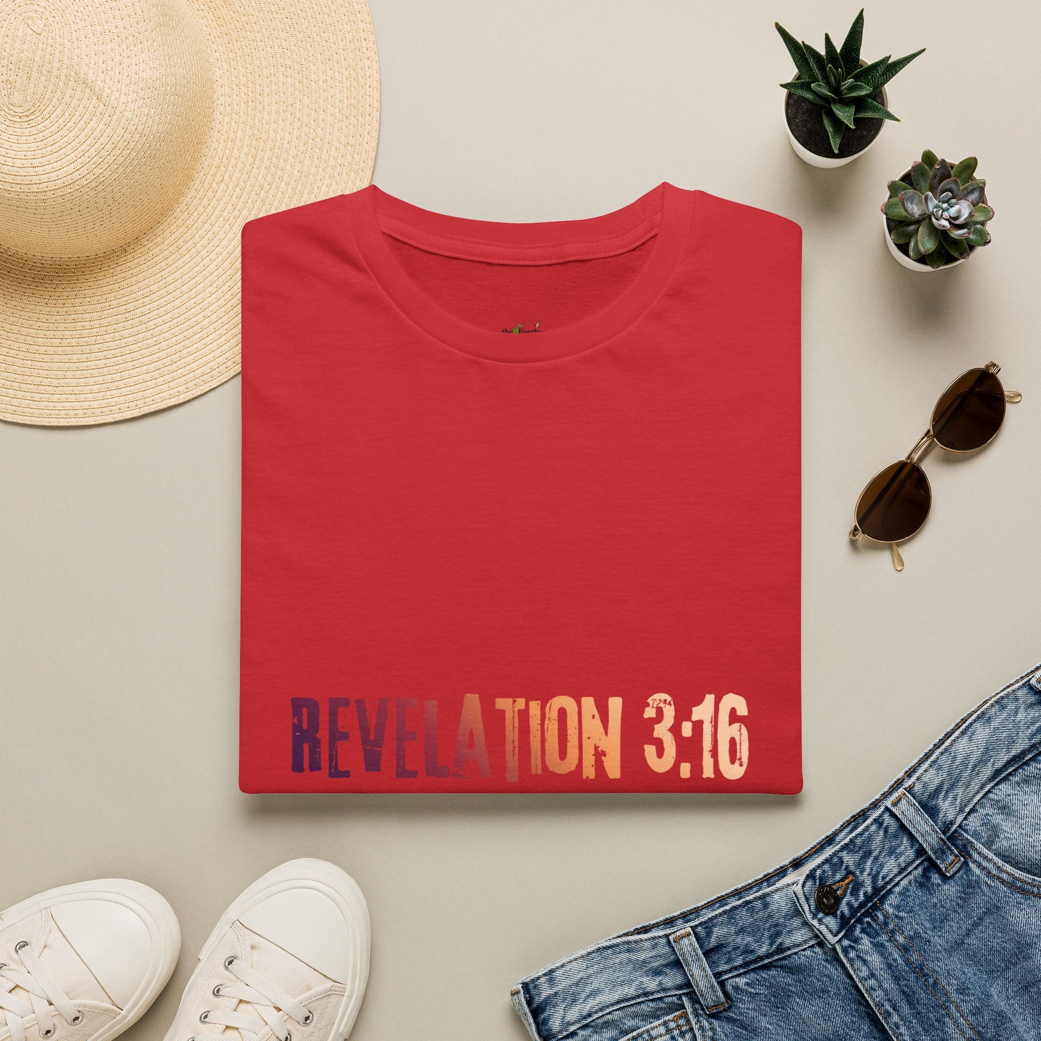 "Are You In Or?" Revelation 3:16  — T-Shirt