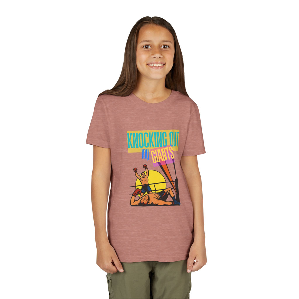 "Knocking Out My Giants" - David and Goliath Graphic Tee