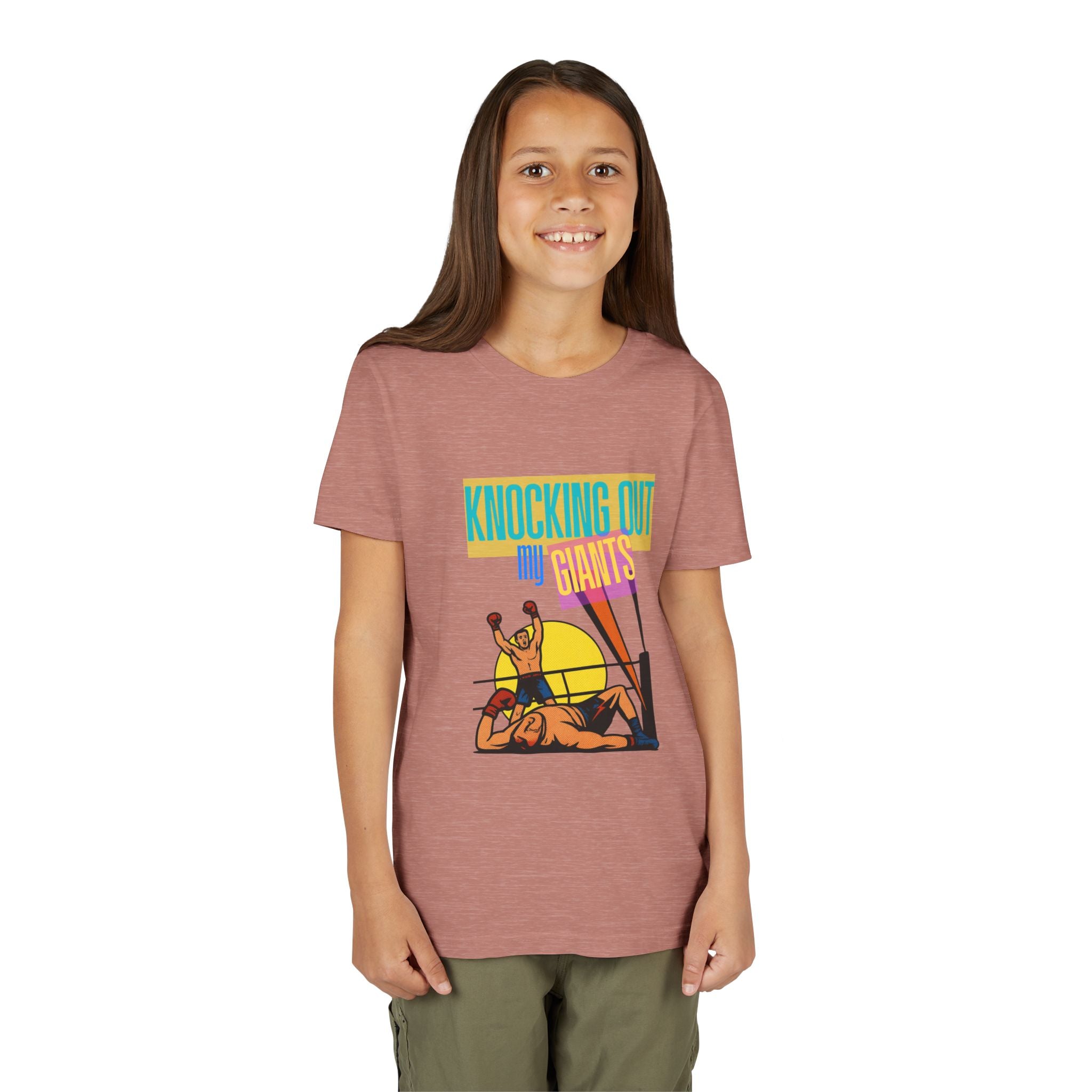 "Knocking Out My Giants" - David and Goliath Graphic Tee