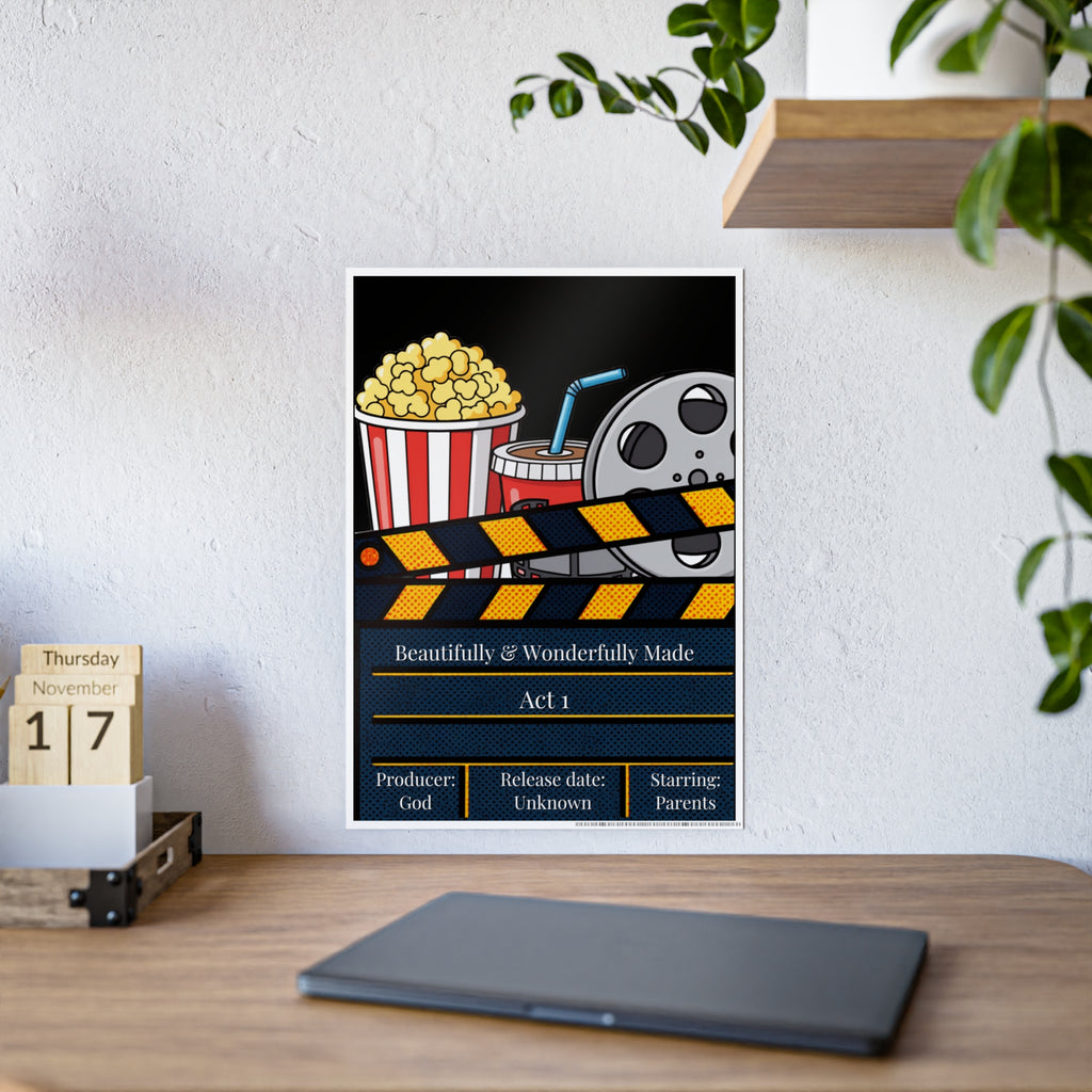 'Beautifully & Wonderfully Made' Movie Night Gloss Poster Art