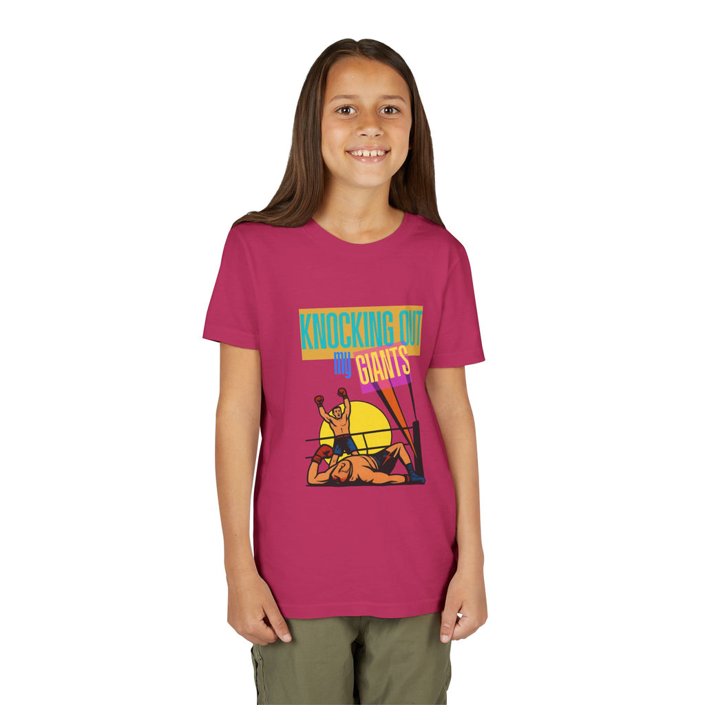 "Knocking Out My Giants" - David and Goliath Graphic Tee