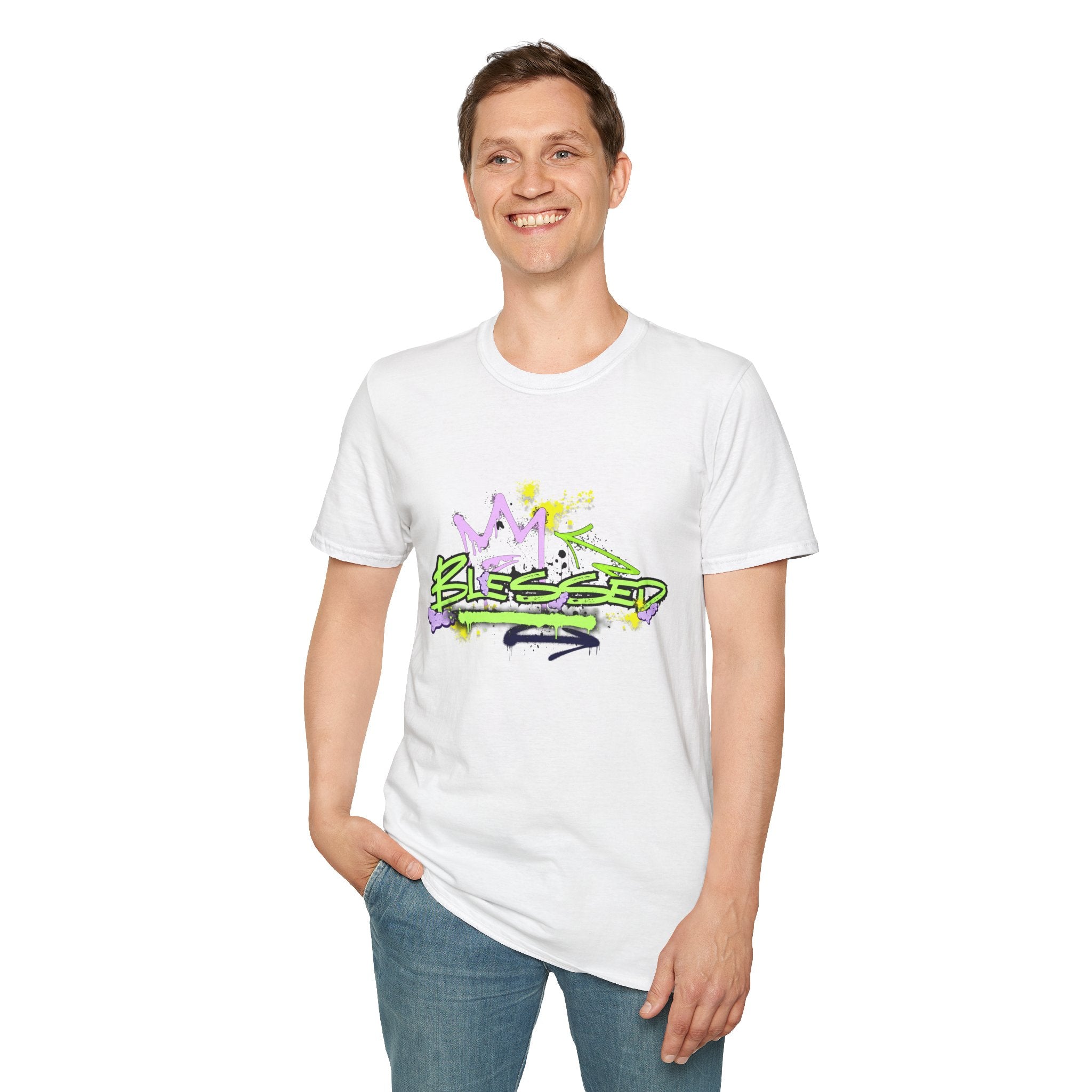 'Blessed' Graffiti — T-Shirt