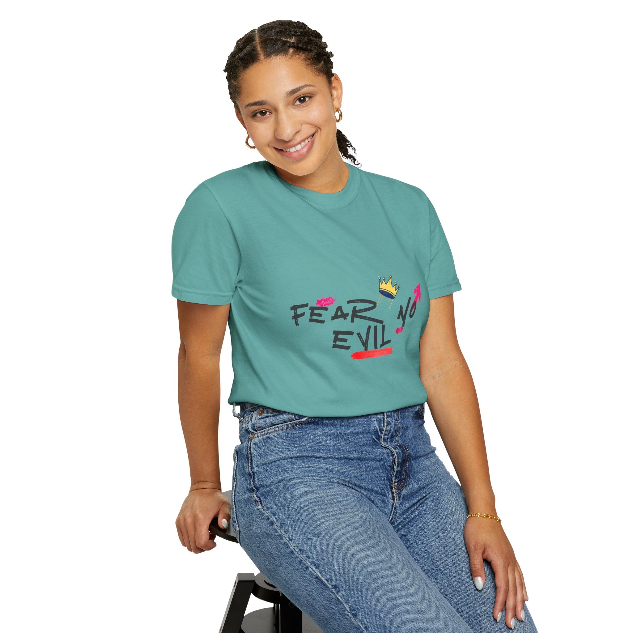 'Fear No Evil' Crown T-Shirt