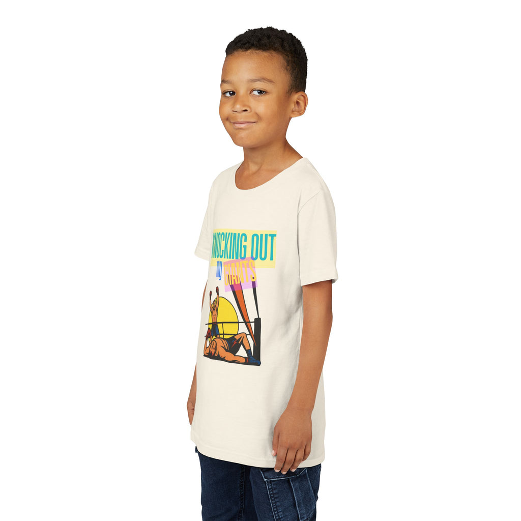 "Knocking Out My Giants" - David and Goliath Graphic Tee