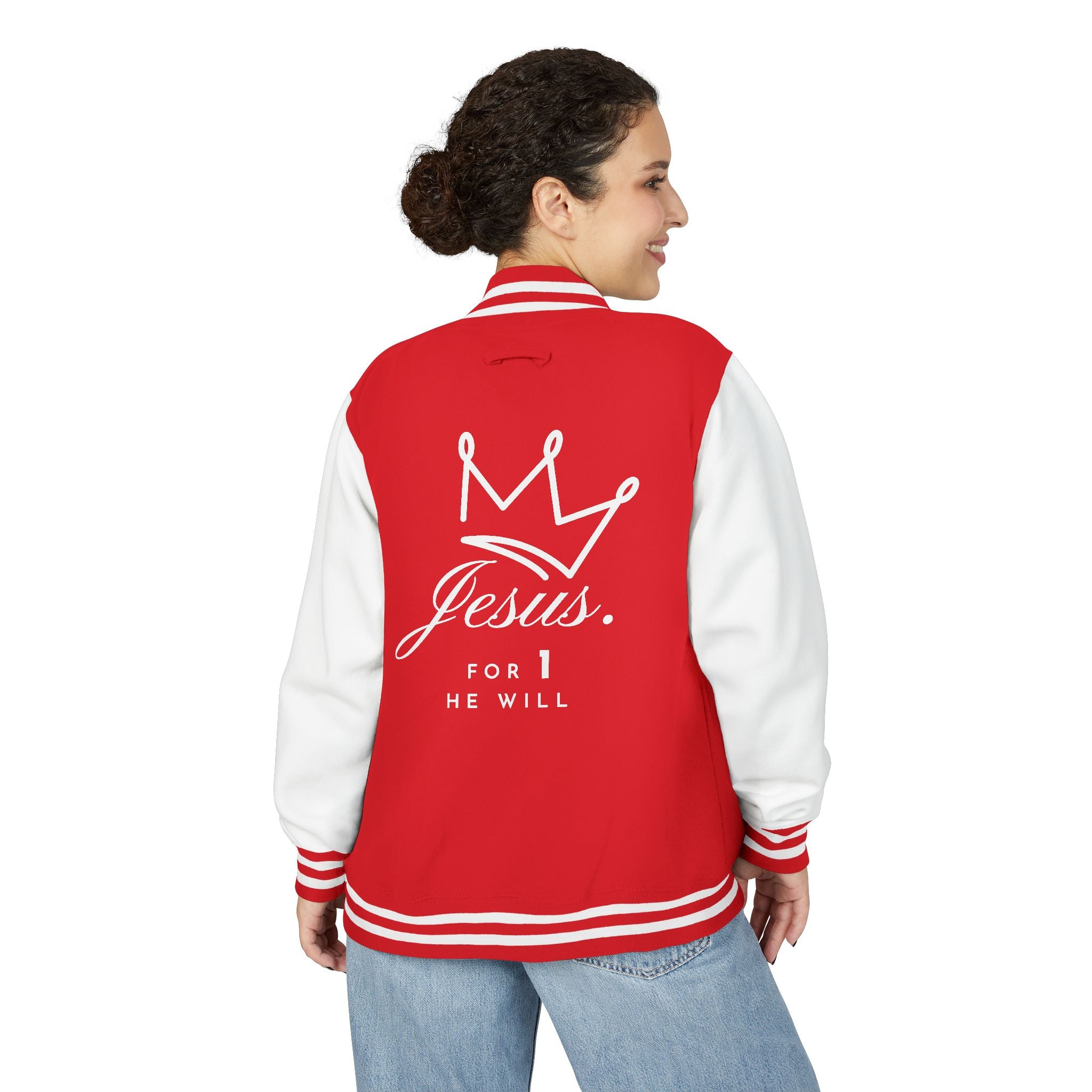 'He Leaves The 99 For 1' -Letterman Jacket