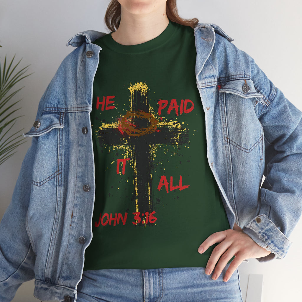 'He Paid It All'  — Graphic Tee