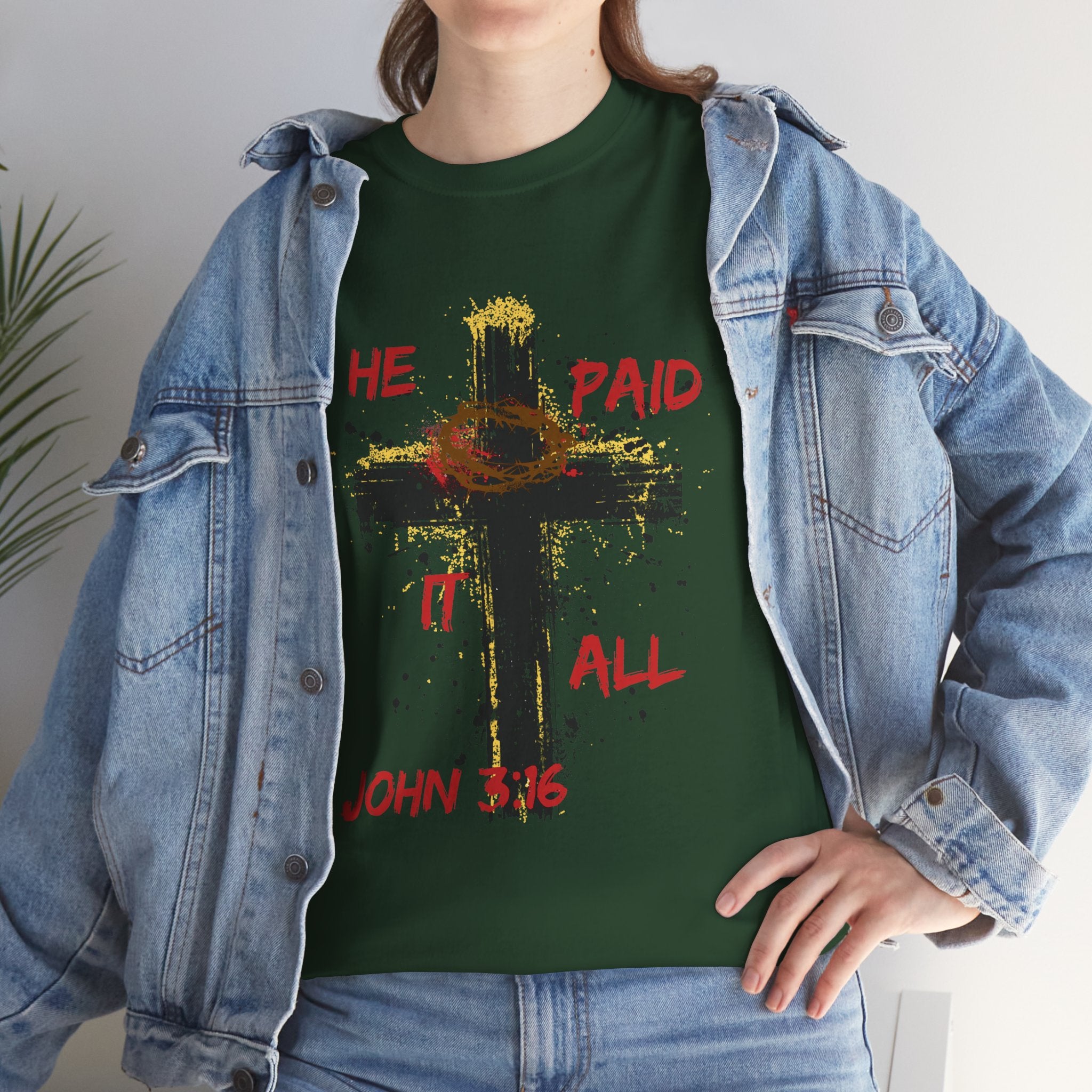 'He Paid It All'  — Graphic Tee