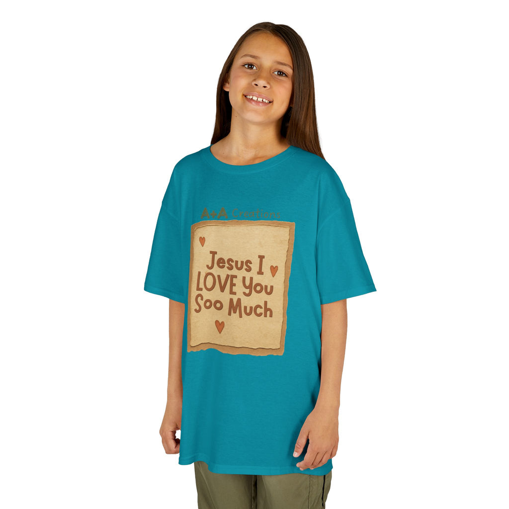 "Jesus I Love You Soo Much" - Kids Tee