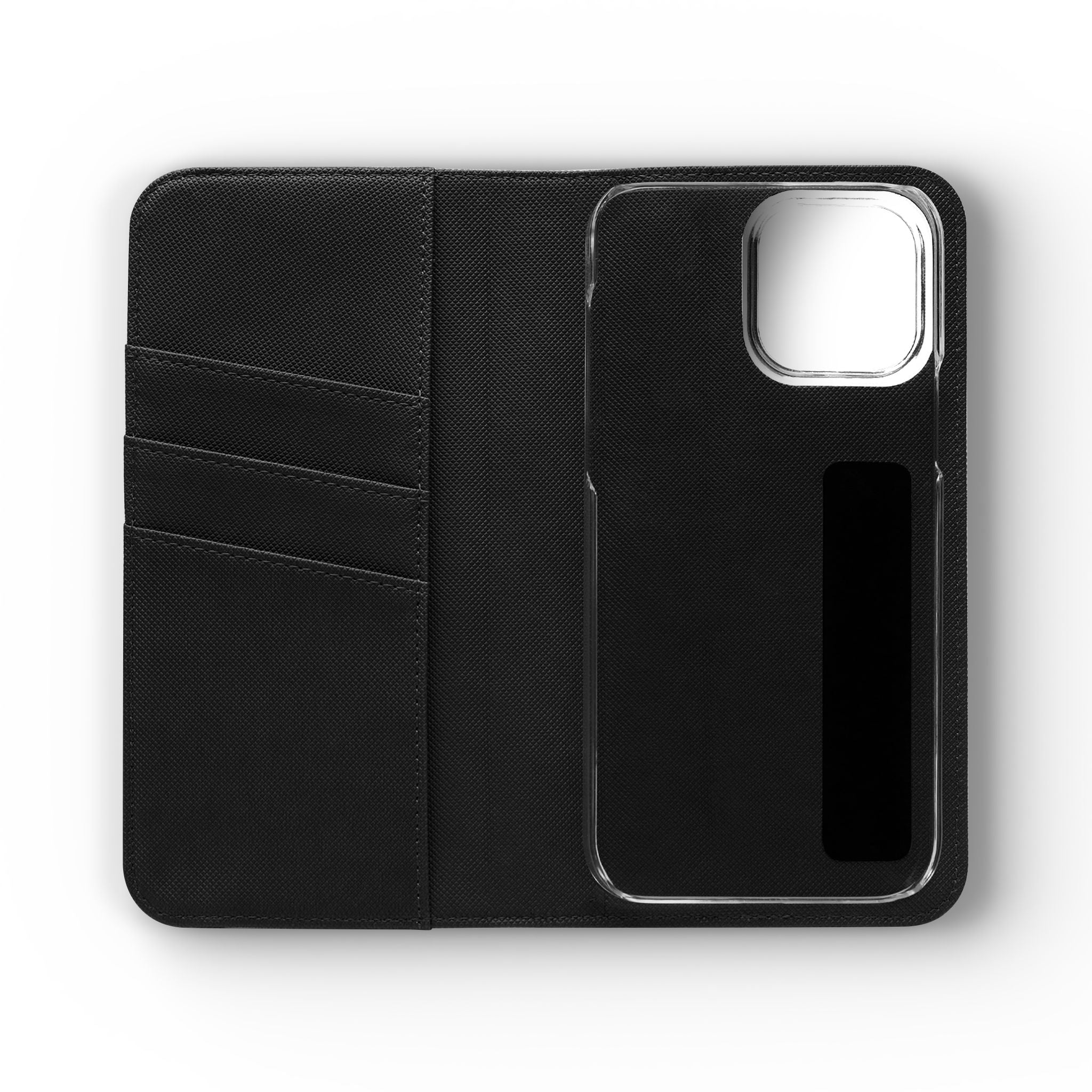 Flip Case Phone Wallet — 'theOlivetbee' Folio with Card Slots