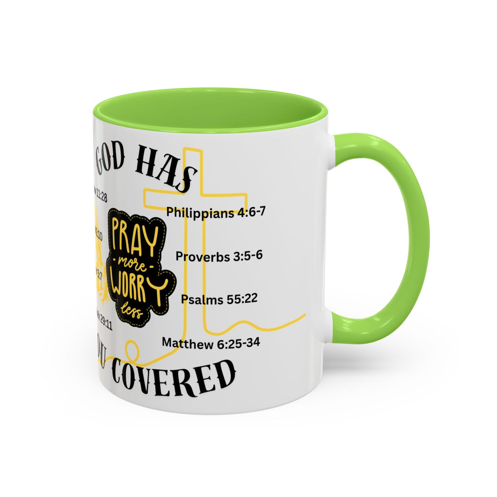 "Pray More, Worry Less" Mug  (11oz/15oz)