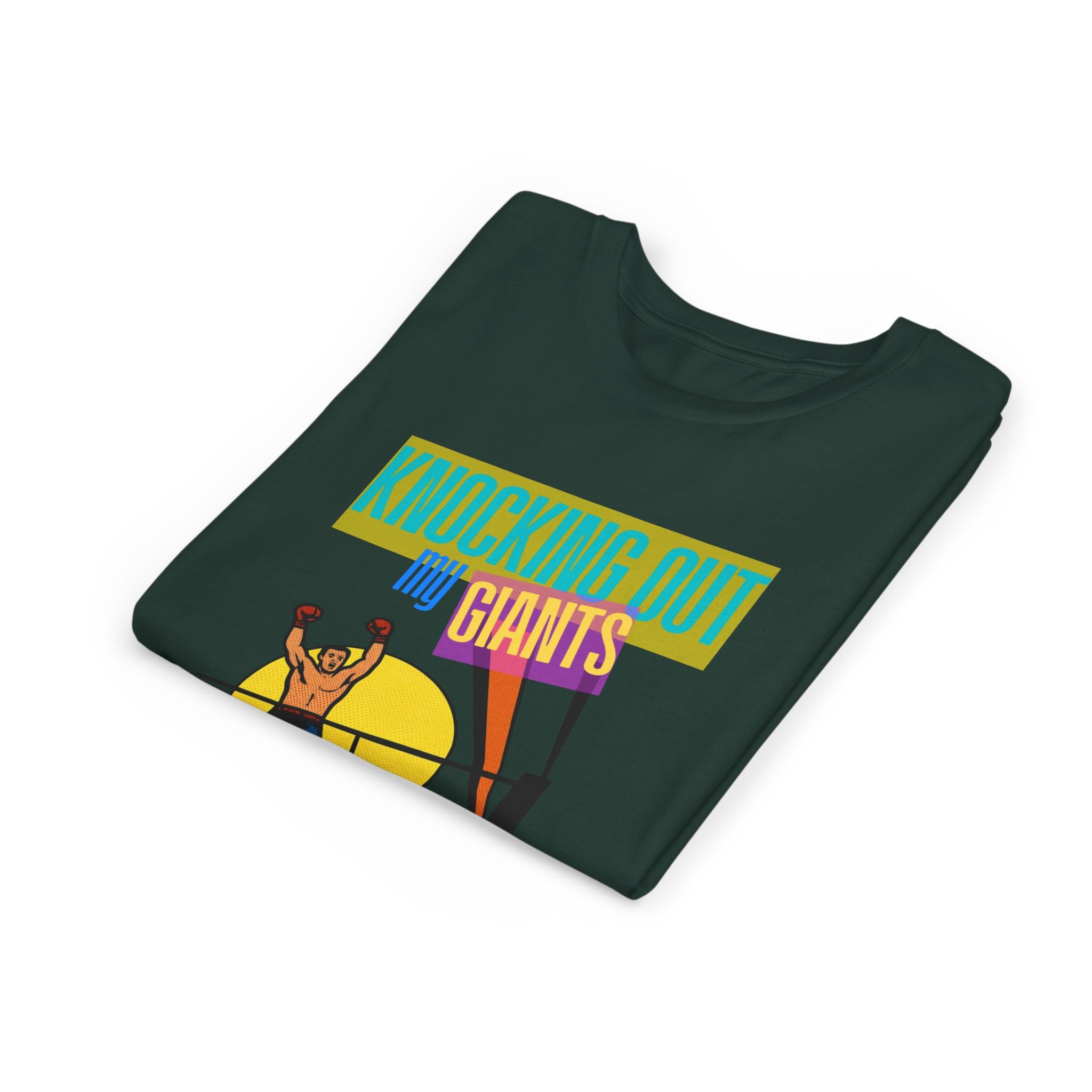 "Knocking Out My Giants" - David and Goliath Graphic Tee