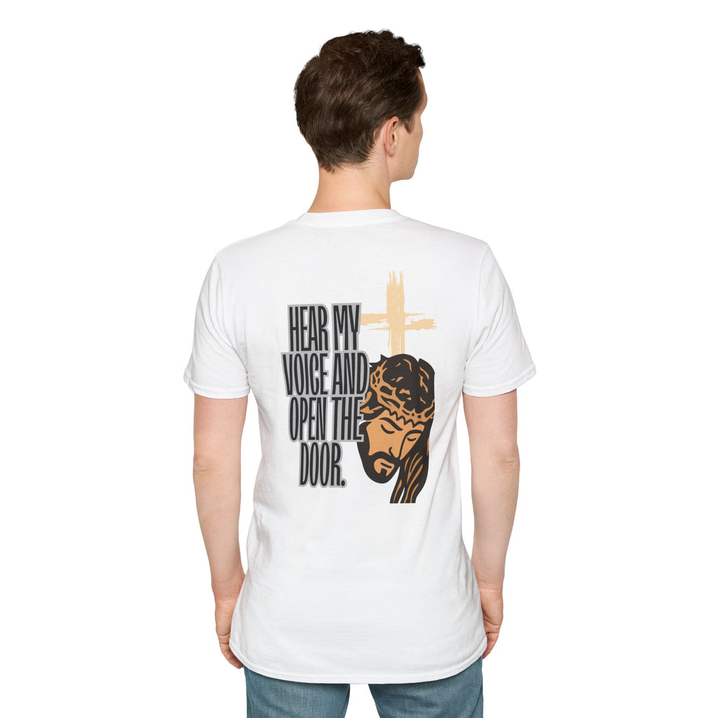 “He’s Knocking” Revelation 3:20 — Graphic T‑Shirt