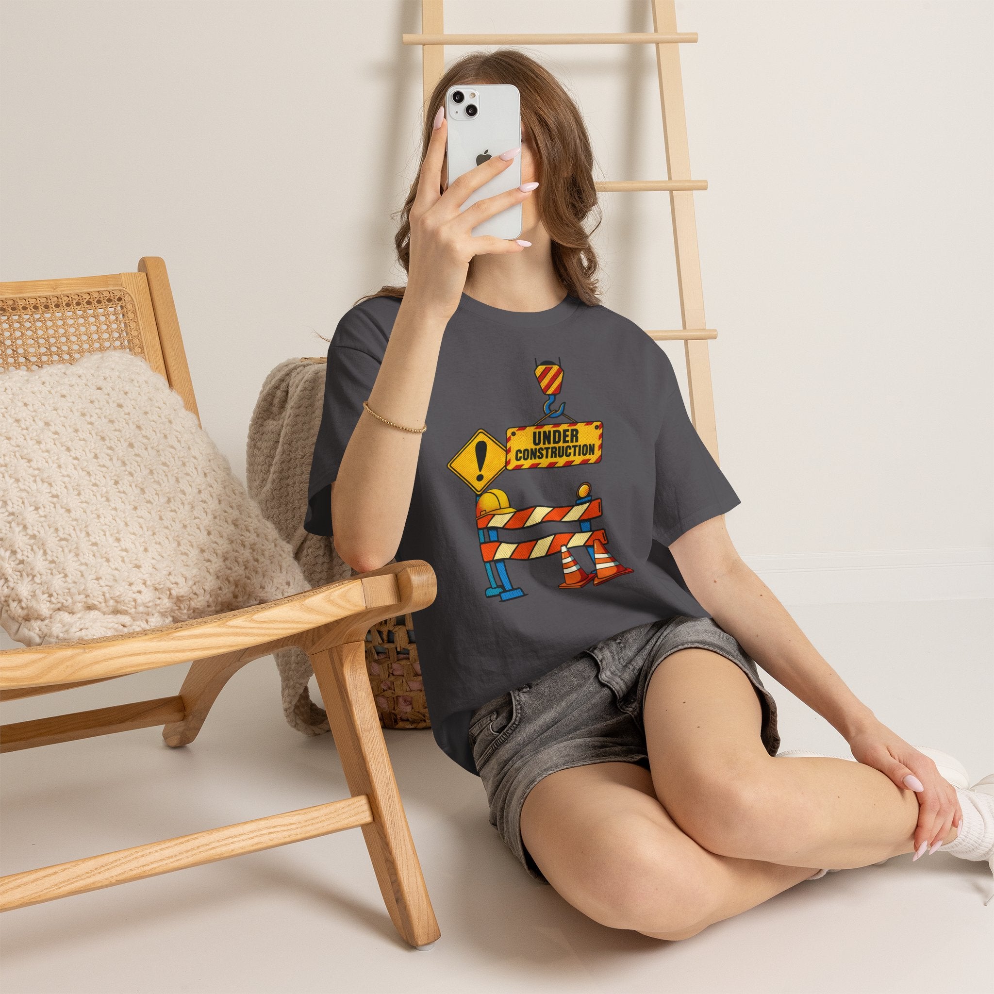 'Under Construction - My Walk With Jesus' - T-Shirt