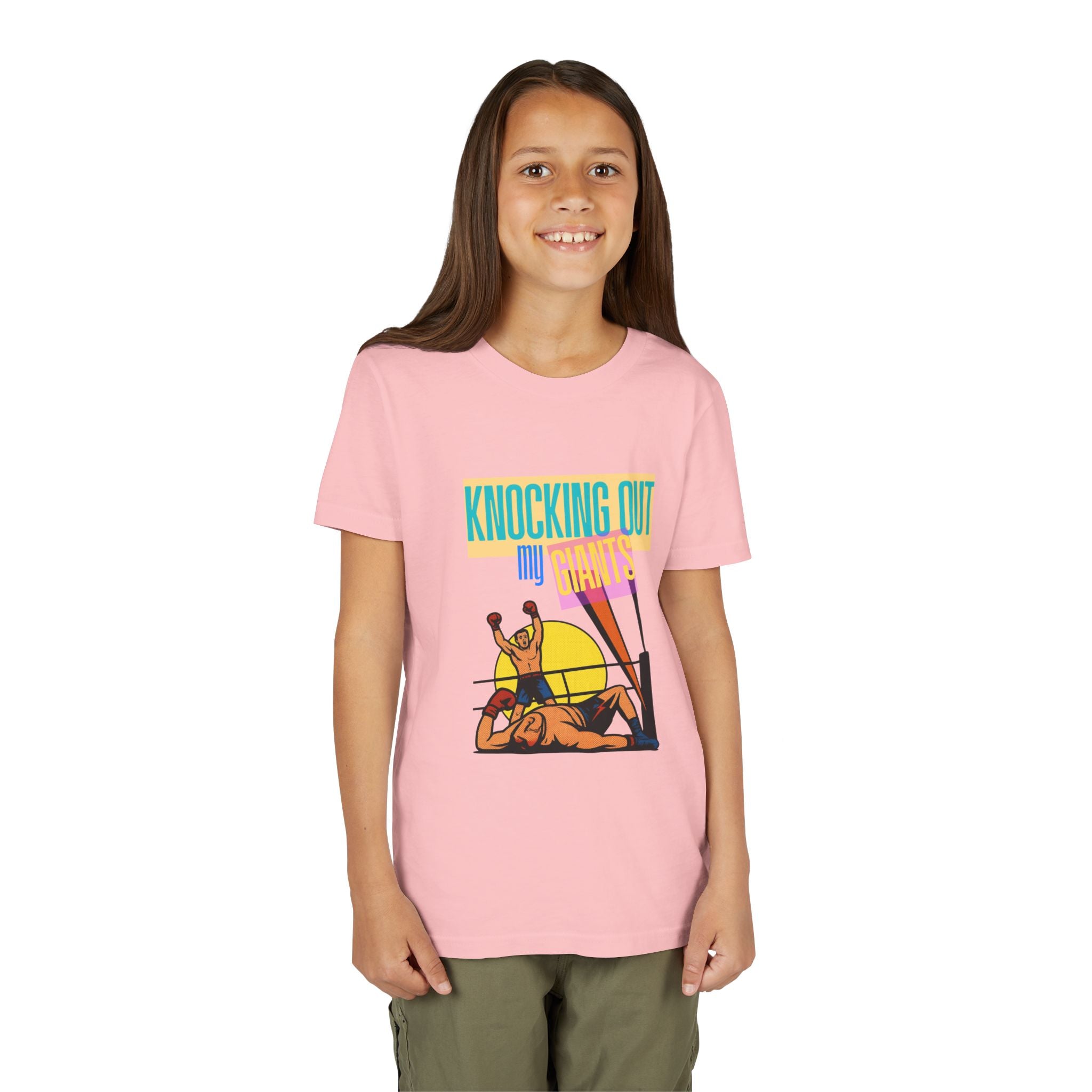 "Knocking Out My Giants" - David and Goliath Graphic Tee