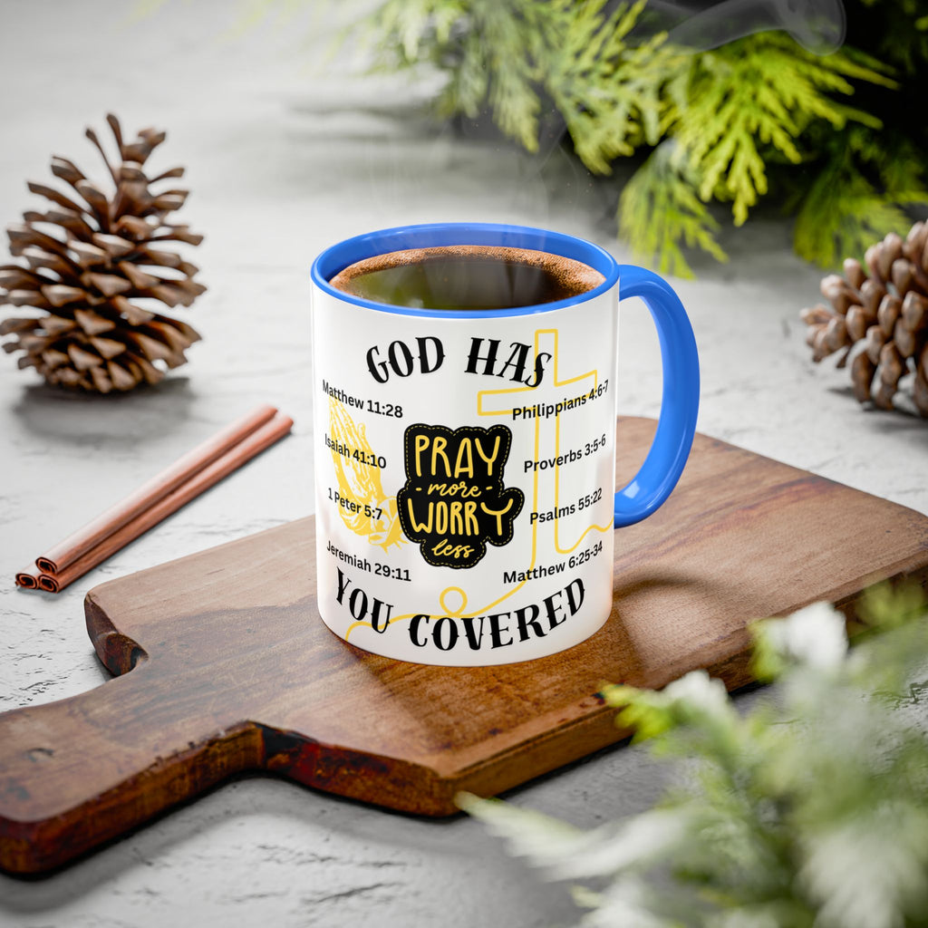 "Pray More, Worry Less" Mug  (11oz/15oz)