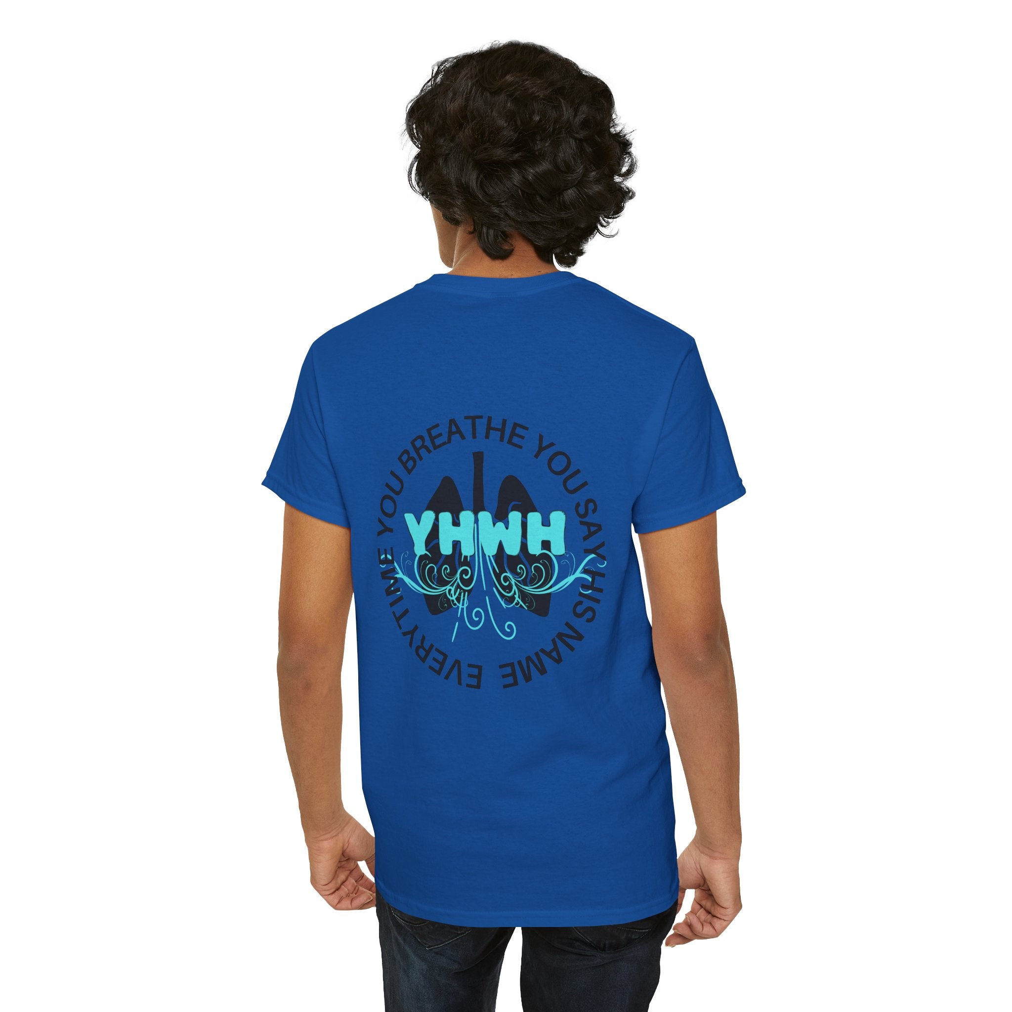 'Inhale/Exhale YHWH'  — T-Shirt