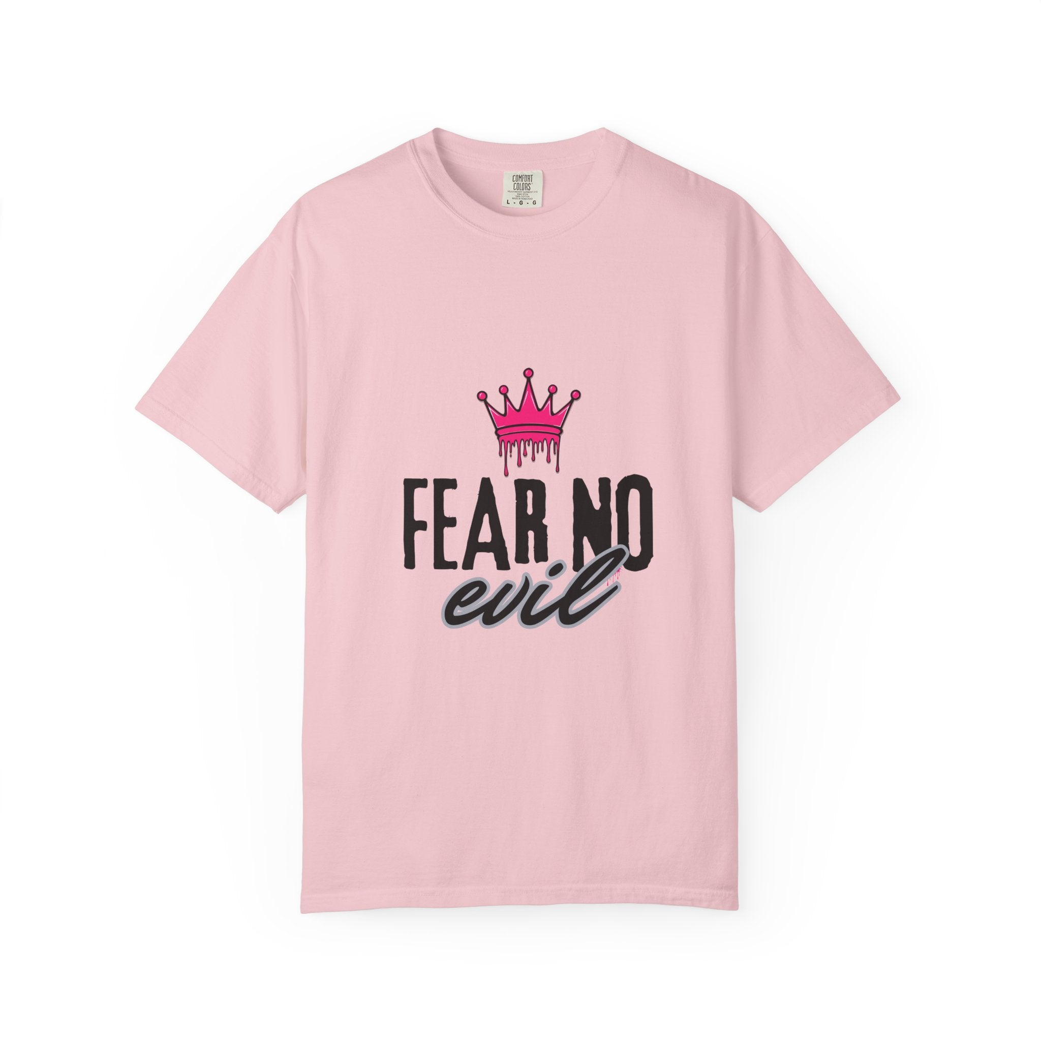 'Fear No Evil' Crown Pink