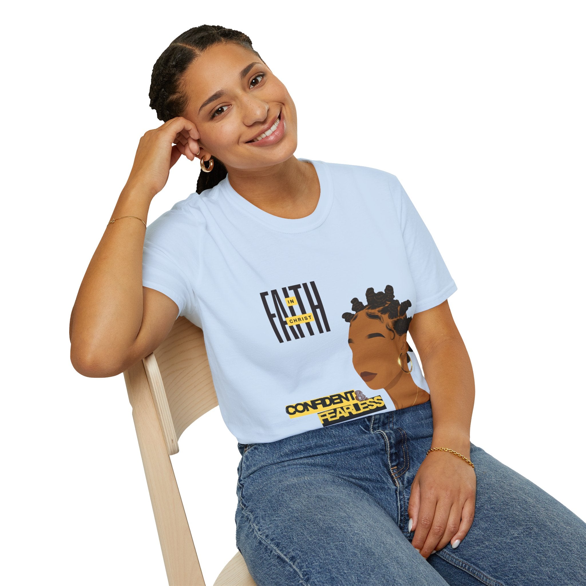 'Faith in Christ': Confident & Fearless — Tee