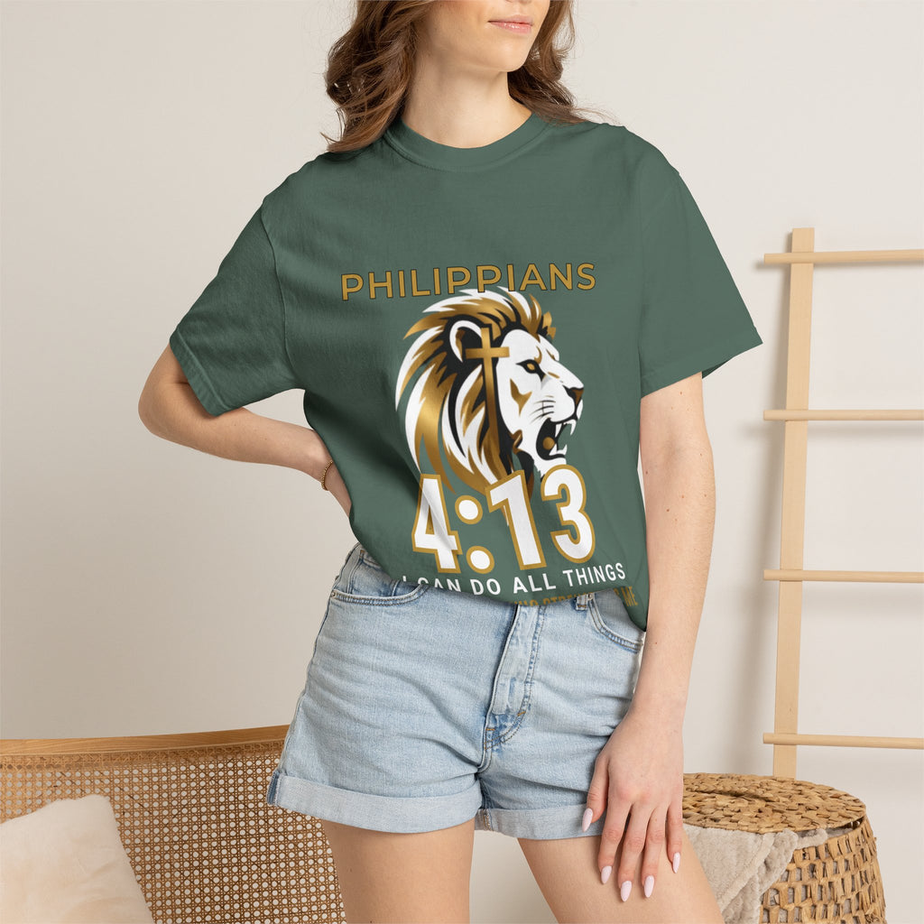 Philippians 4:13: "I Can Do All Things" - T-Shirt