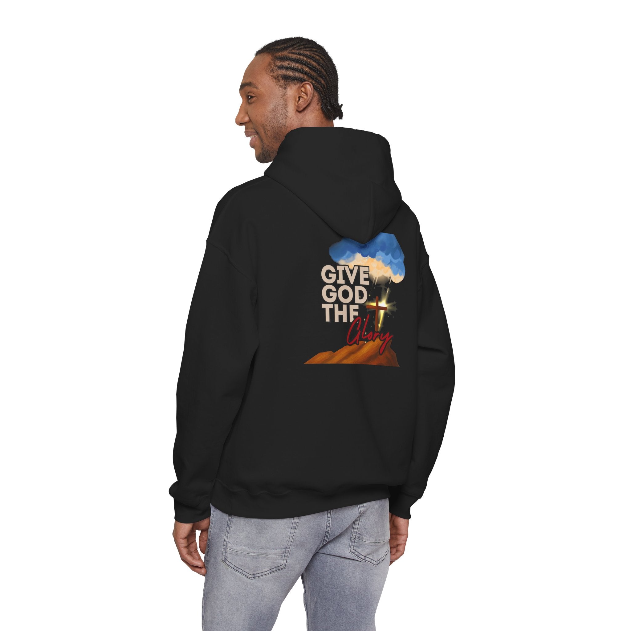 “Rise and Shine - Give God the Glory” — Hoodie