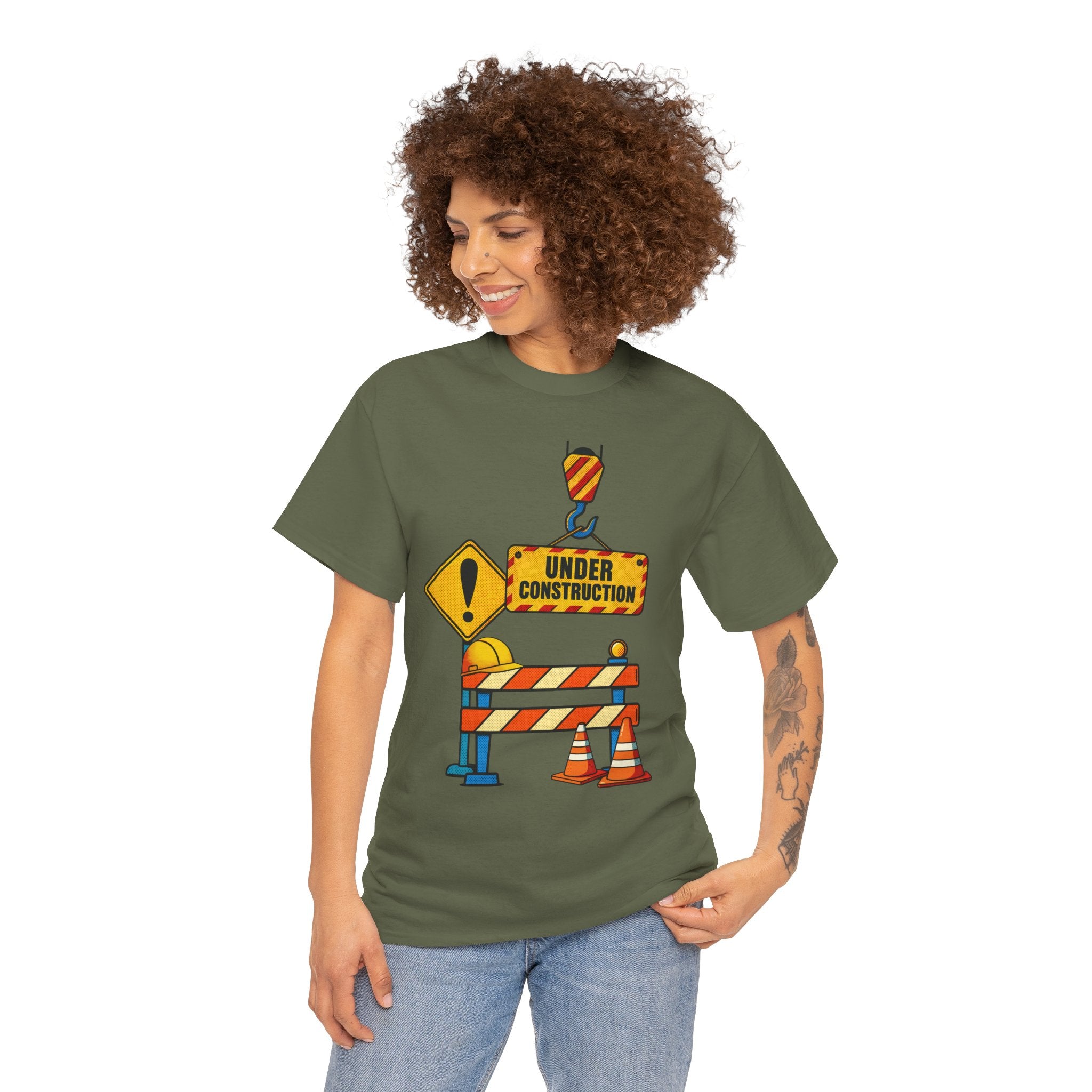 'Under Construction - My Walk With Jesus' - T-Shirt