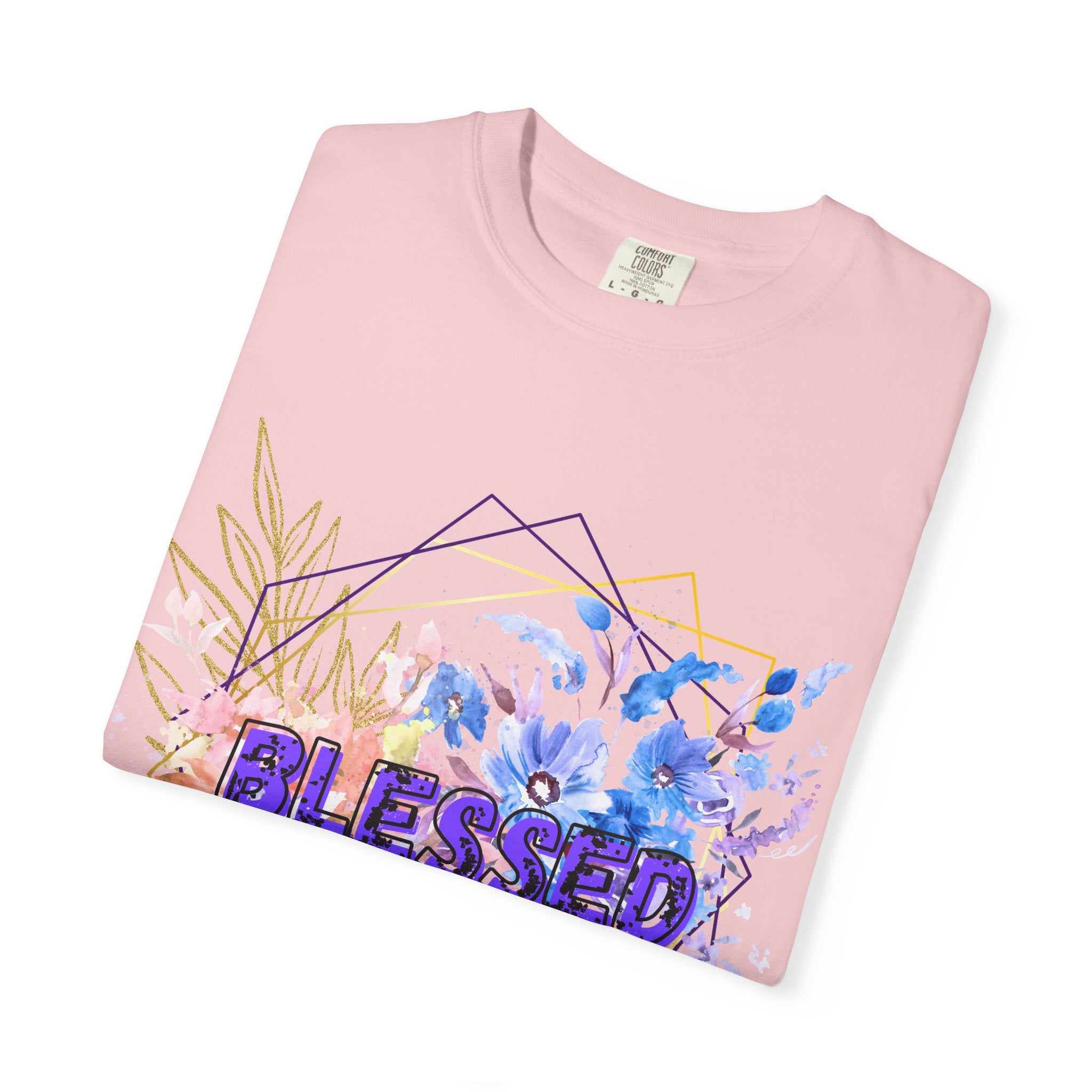 'Blessed'  — Floral T-Shirt
