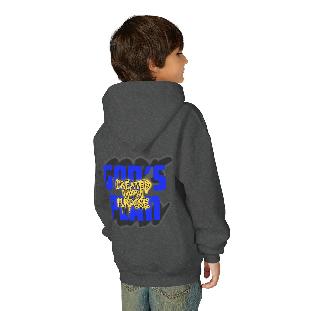 "Created With Purpose" Kids - Graphic Hoodie
