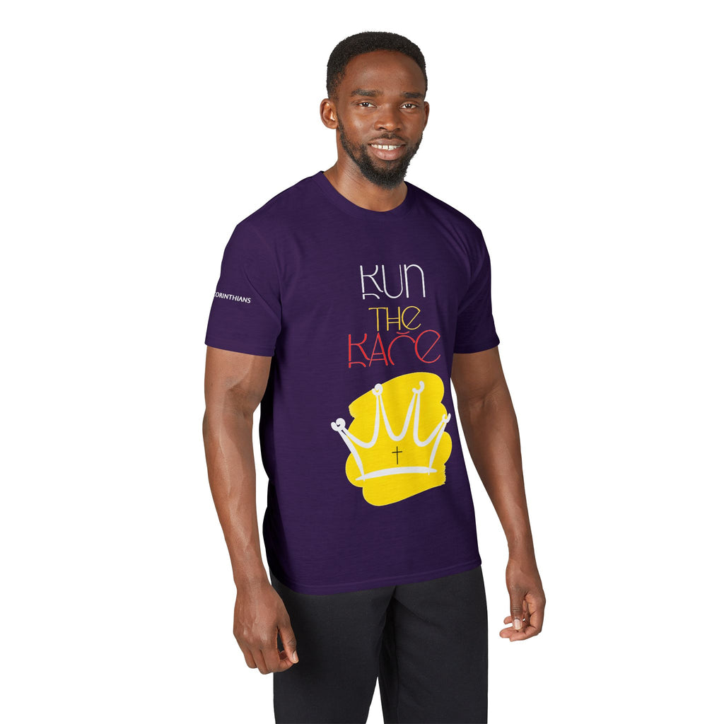 'Run The Race' - Athletic Tee