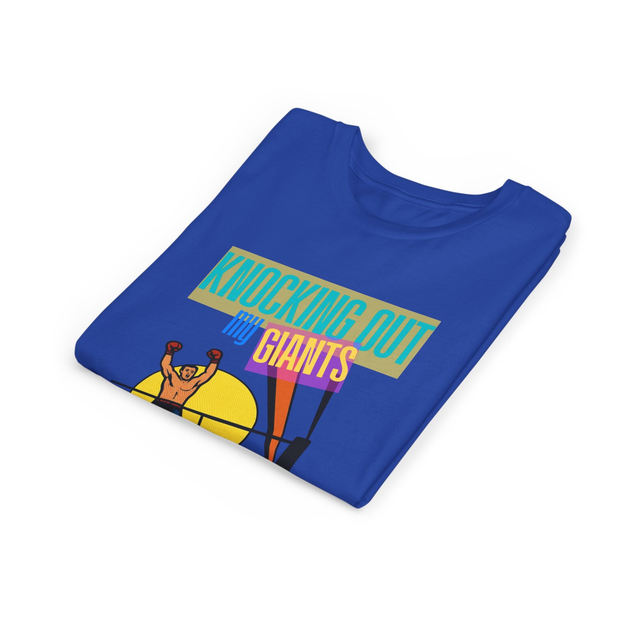 "Knocking Out My Giants" - David and Goliath Graphic Tee