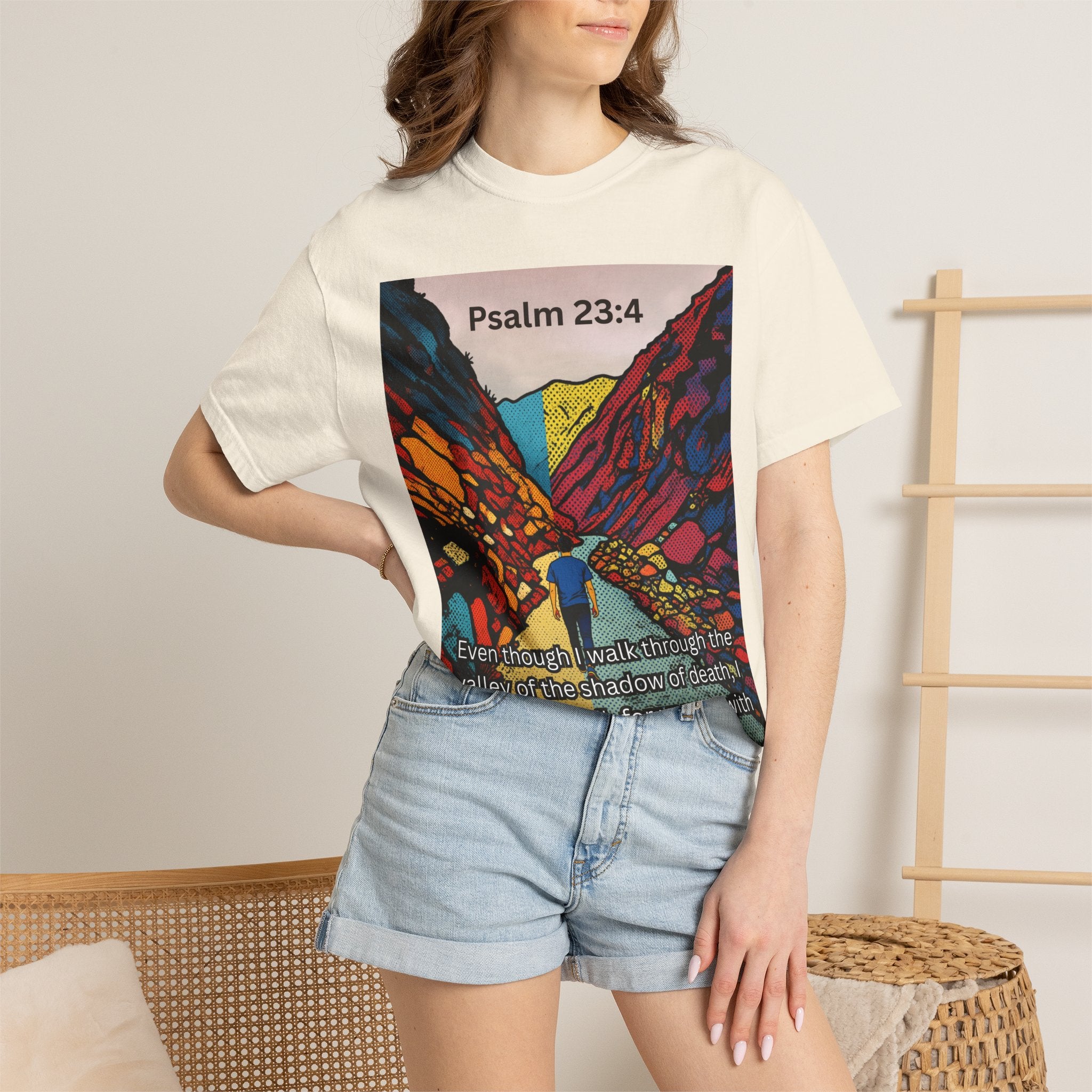 Psalm 23:4 — Valley Tee