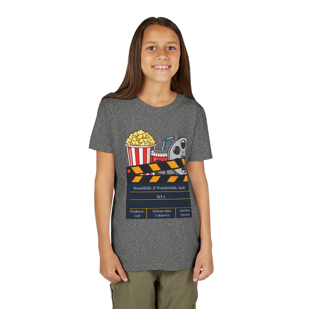 'Beautifully & Wonderfully Made'  — Kids Movie Night Tee