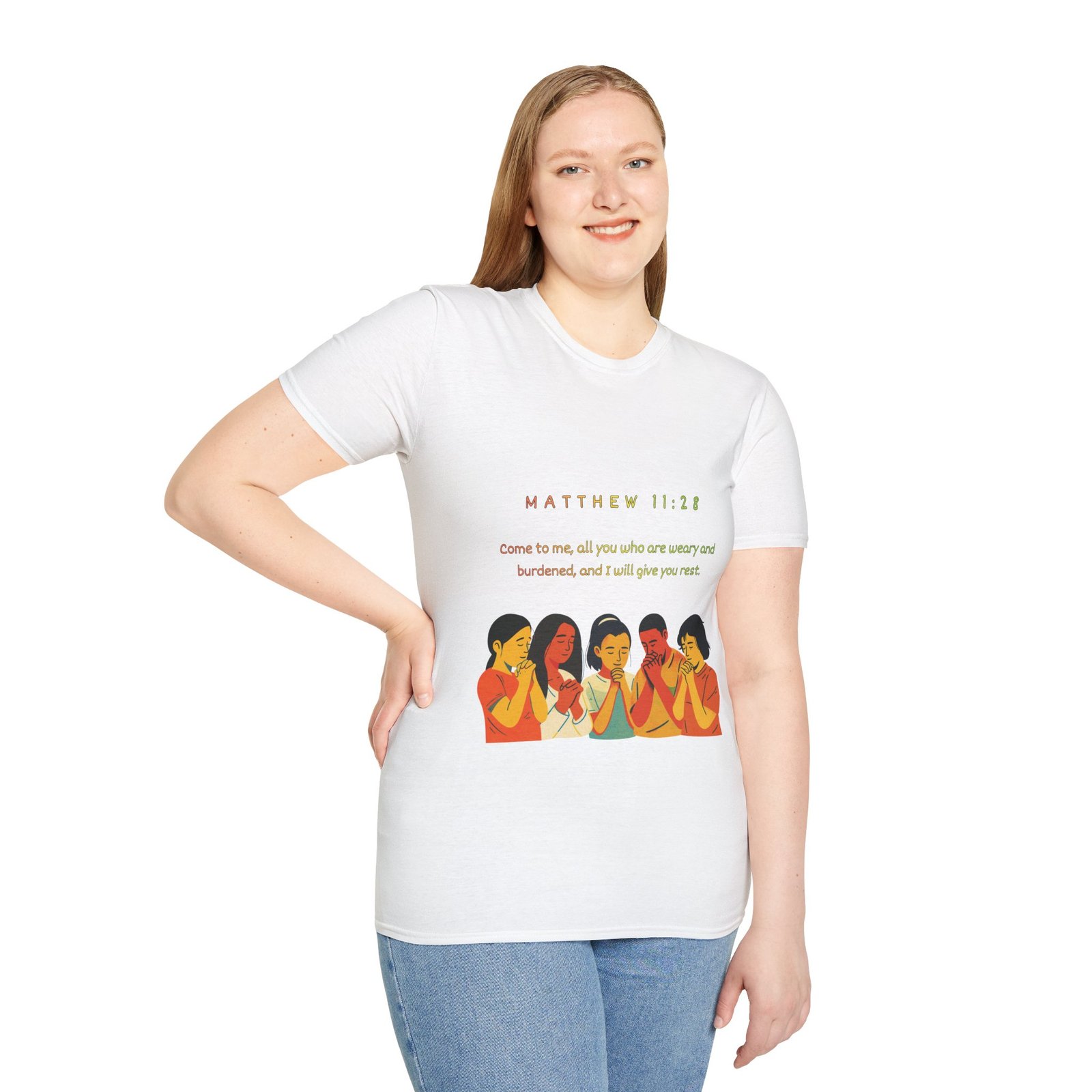 "Come To Me, All Who Are Weary" - Tee - Image 6