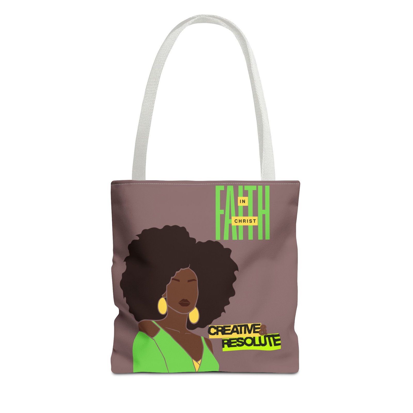 'Faith In Christ: Creative & Resolute' - Tote Bag - Image 7