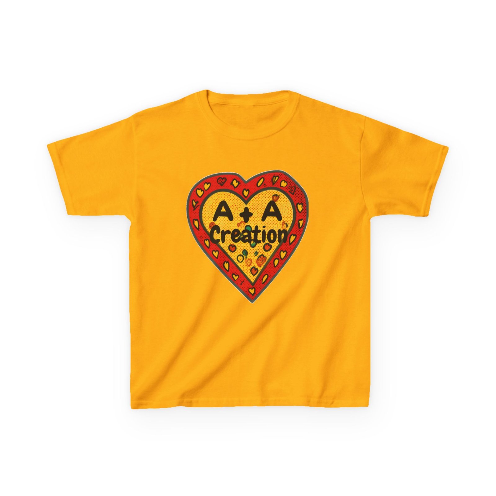 'A+A Creations' Heart - Kids Tee - Image 6