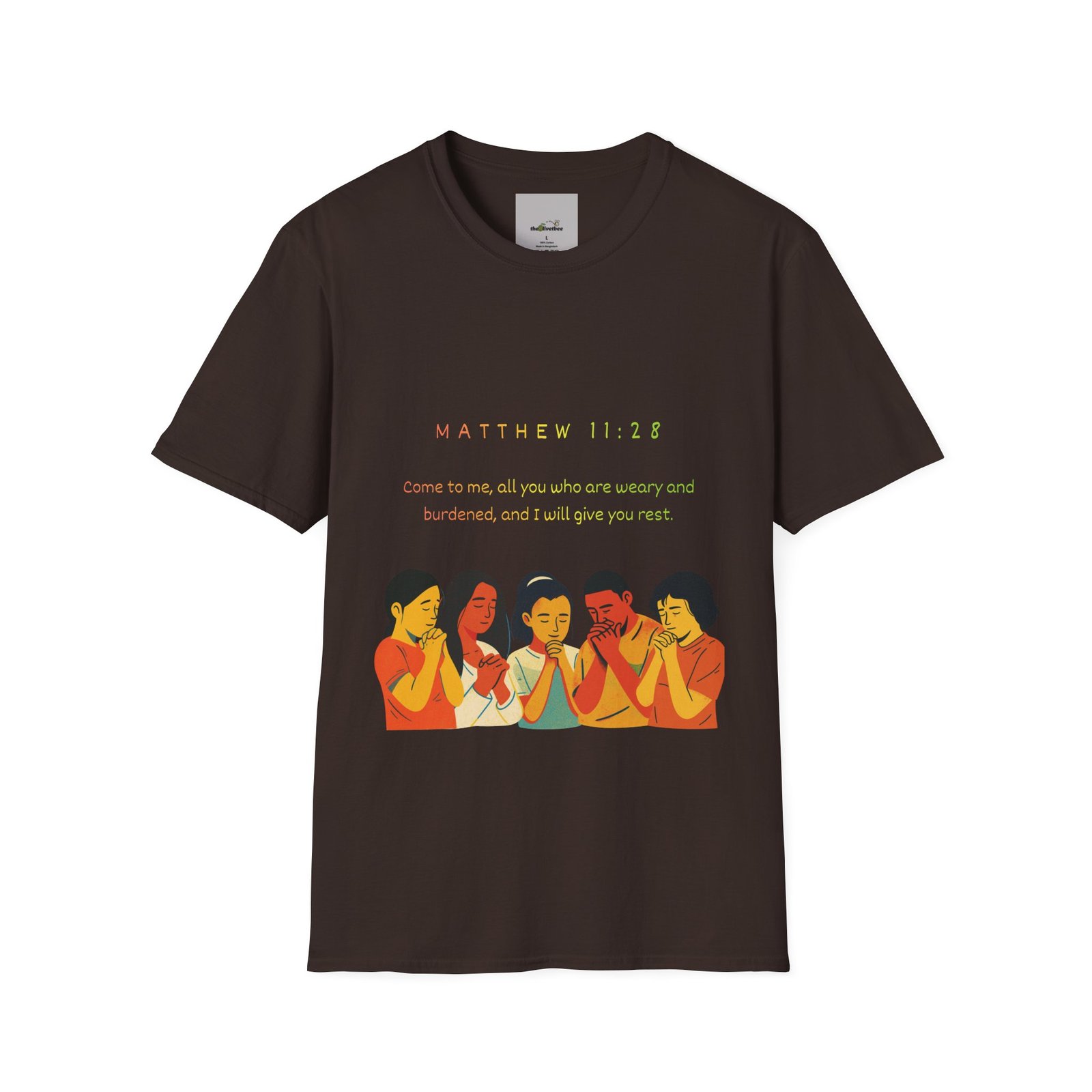 "Come To Me, All Who Are Weary" - Tee - Image 10