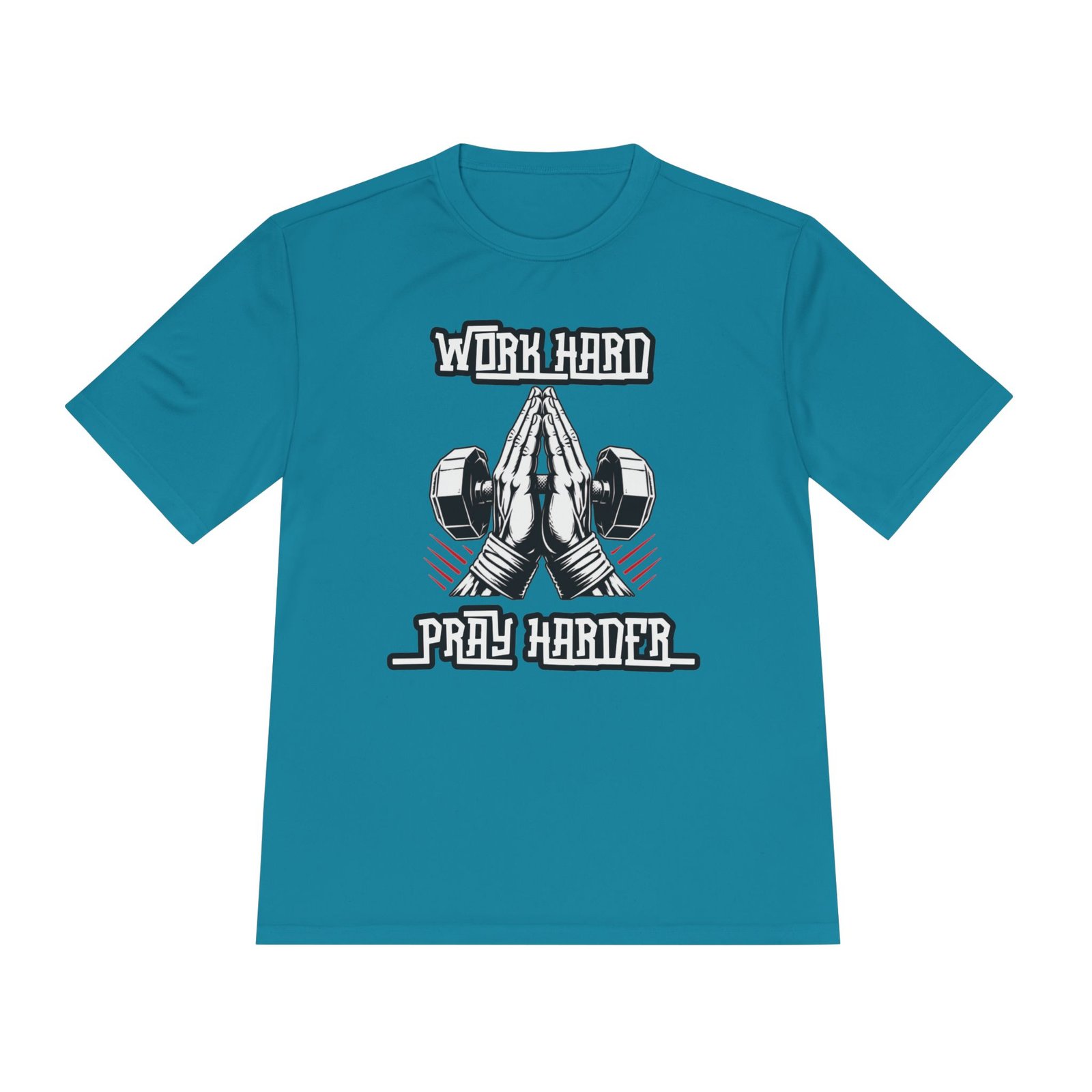 Work Hard Pray Harder - Tee - Image 14