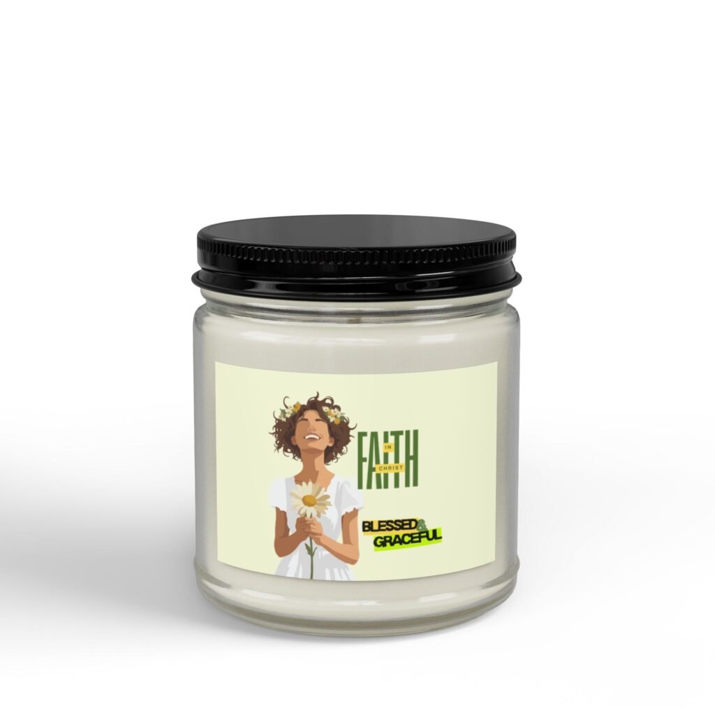 'Faith in Christ': Blessed & Graceful — Soy Candle (4oz & 9oz)