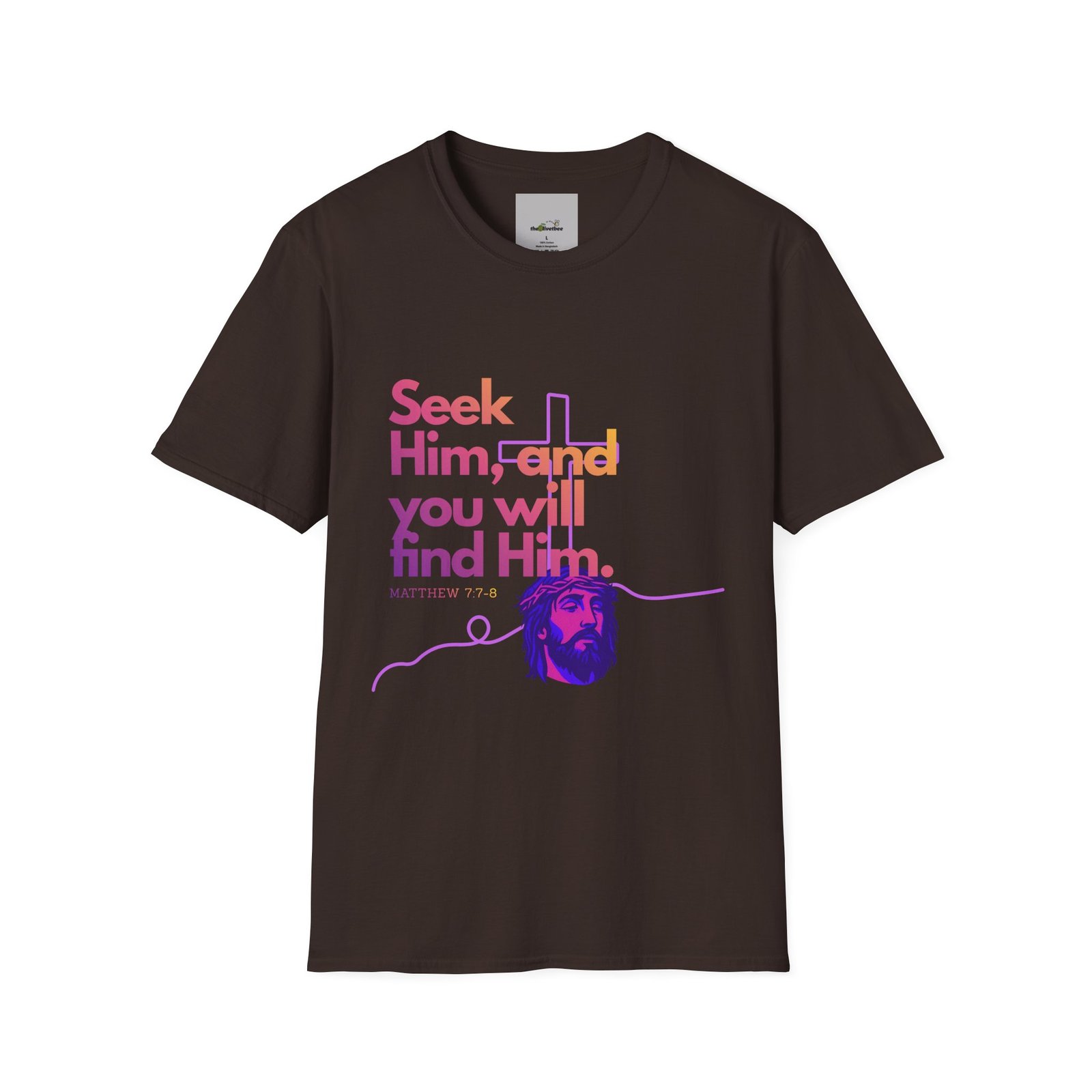 "Seek Him"— T-Shirt - Image 5