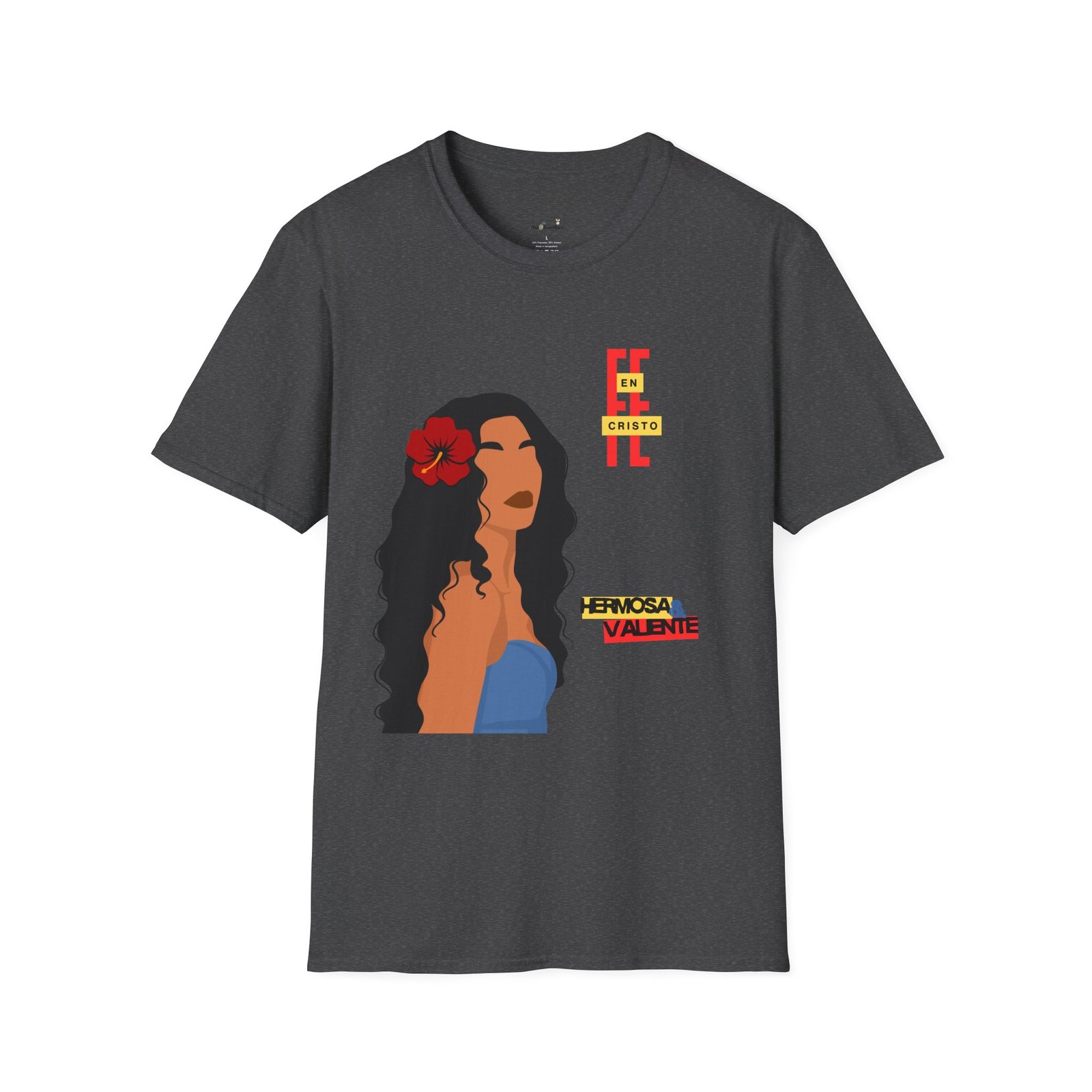 'Fe en Cristo': Hermosa & Valiente — Tee - Image 6